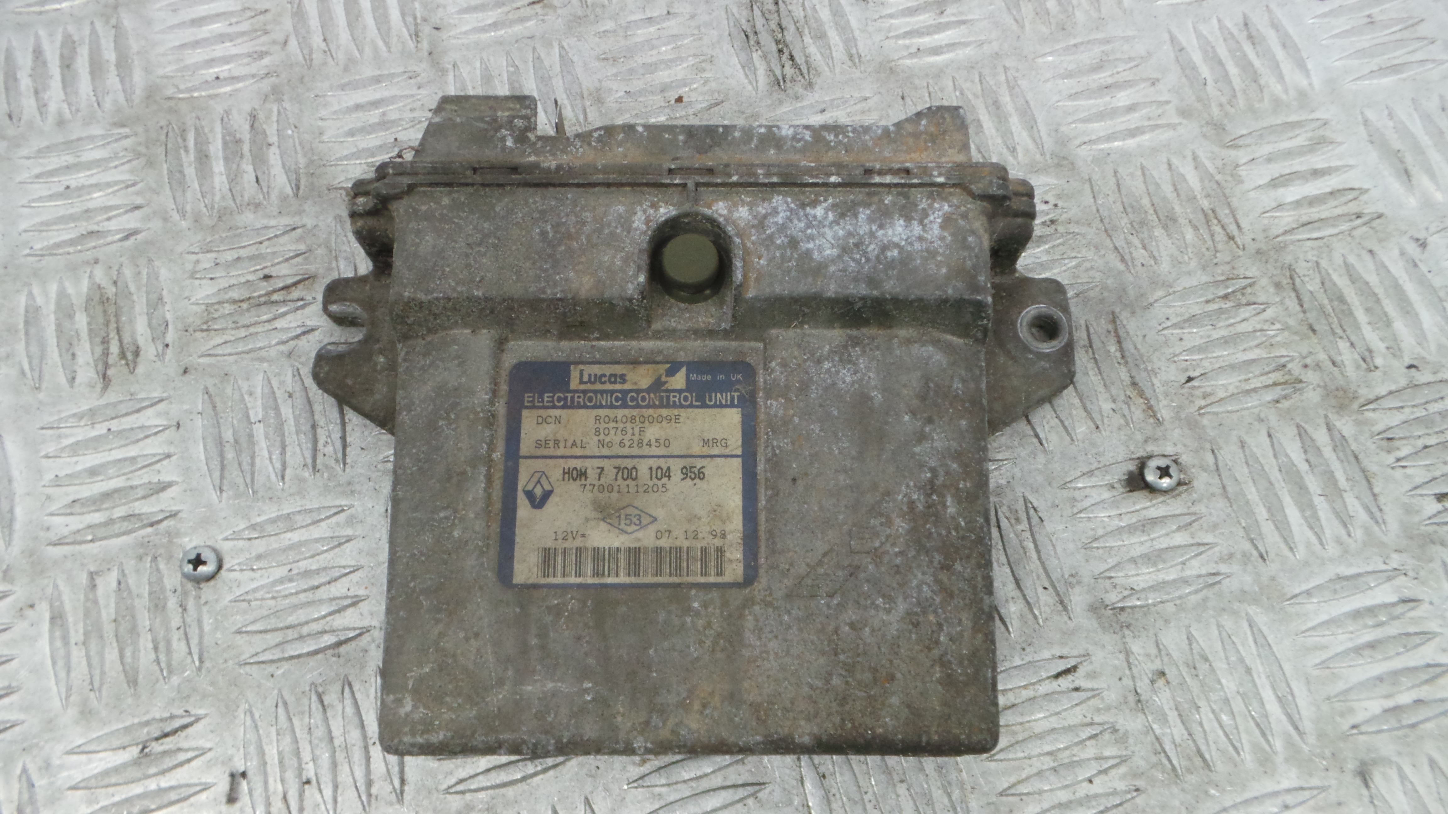 Centralina do Motor 7700104956 - RENAULT CLIO II (BB_, CB_), CLIO Mk II (BB_, CB_)-38061872 Centralina do Motor 7700104956 - RENAULT CLIO II (BB_, CB_), CLIO Mk II (BB_, CB_)-38061872