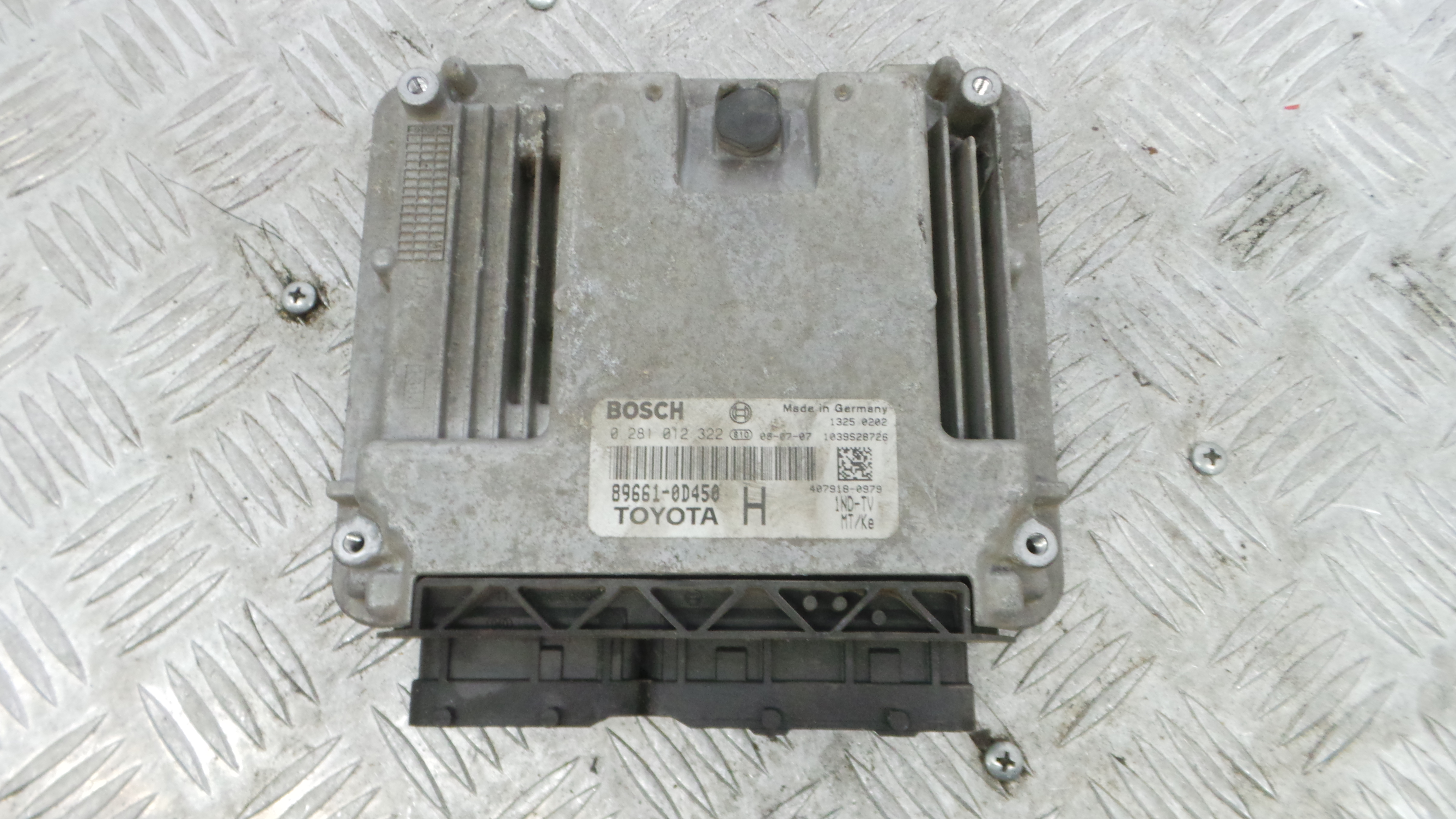 Centralina do Motor 89661-0D450 - TOYOTA YARIS (_P9_), YARIS/VITZ (_P9_)-38061889