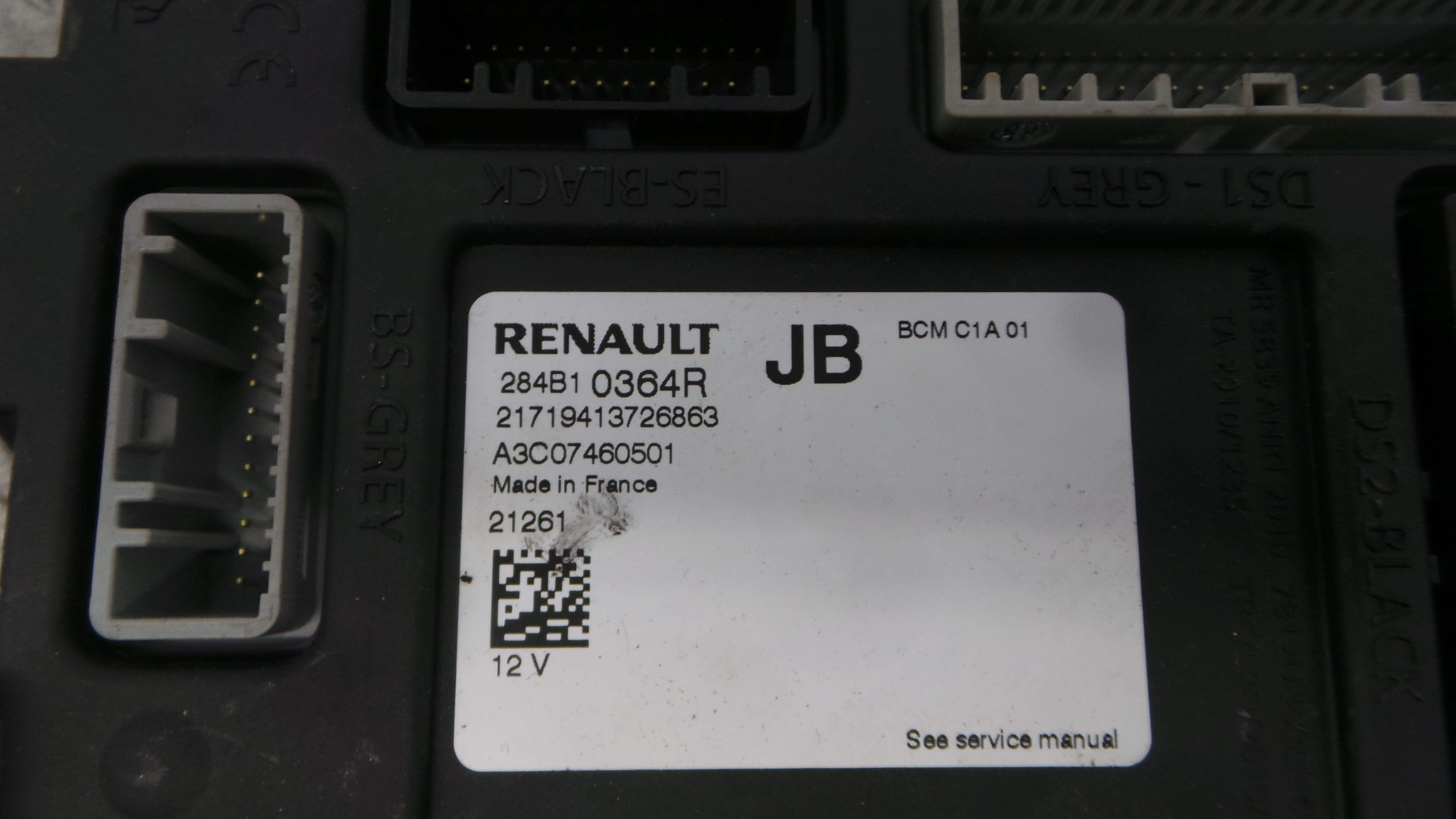 Caixa dos Fusíveis / BSI / UCH / SAM 284B10364R - RENAULT MEGANE IV Hatchback (B9A/M/N_)-38061925