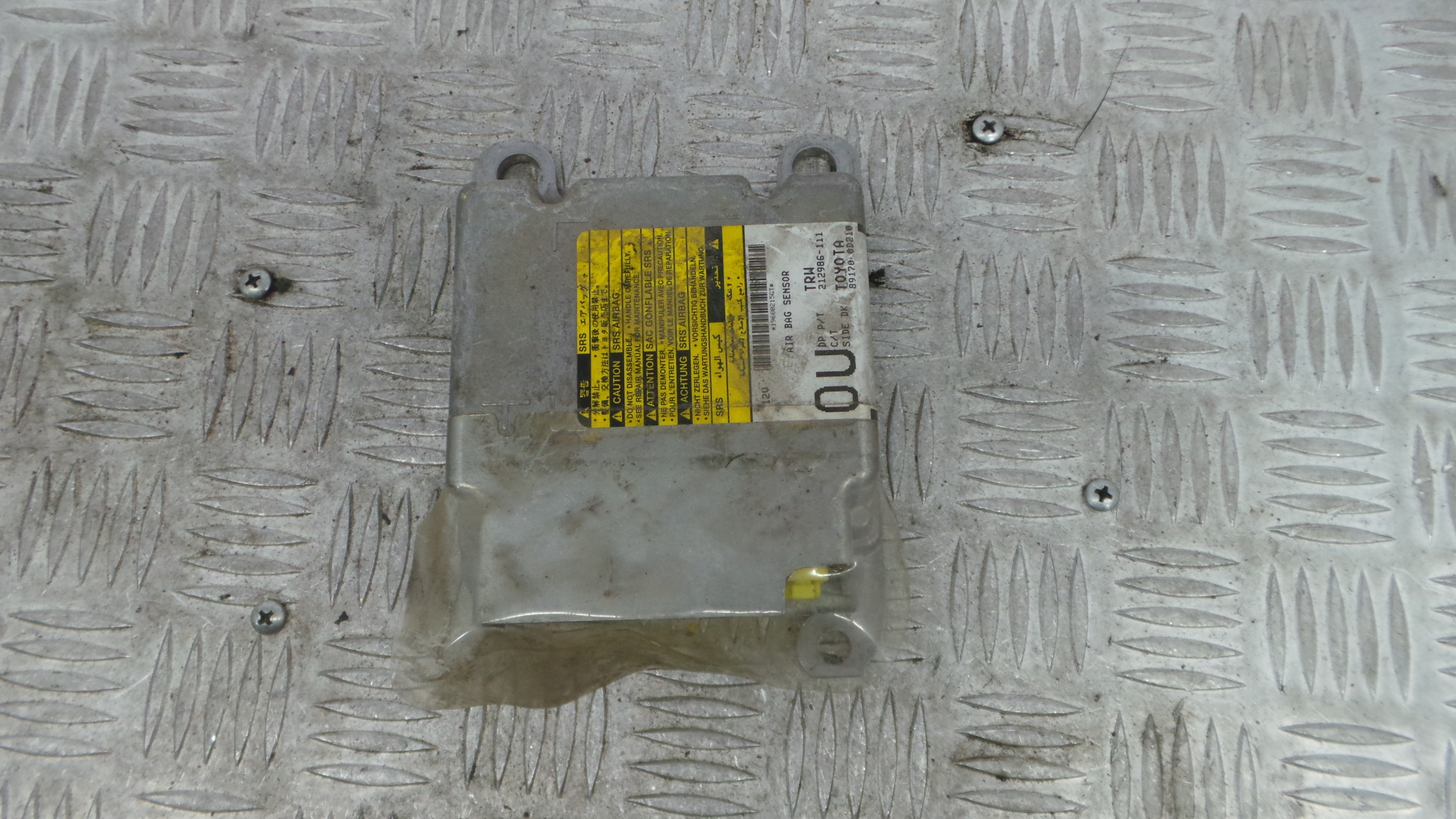 Centralina de Airbags 89170-0D210 - TOYOTA YARIS (_P9_), YARIS/VITZ (_P9_)-38061956