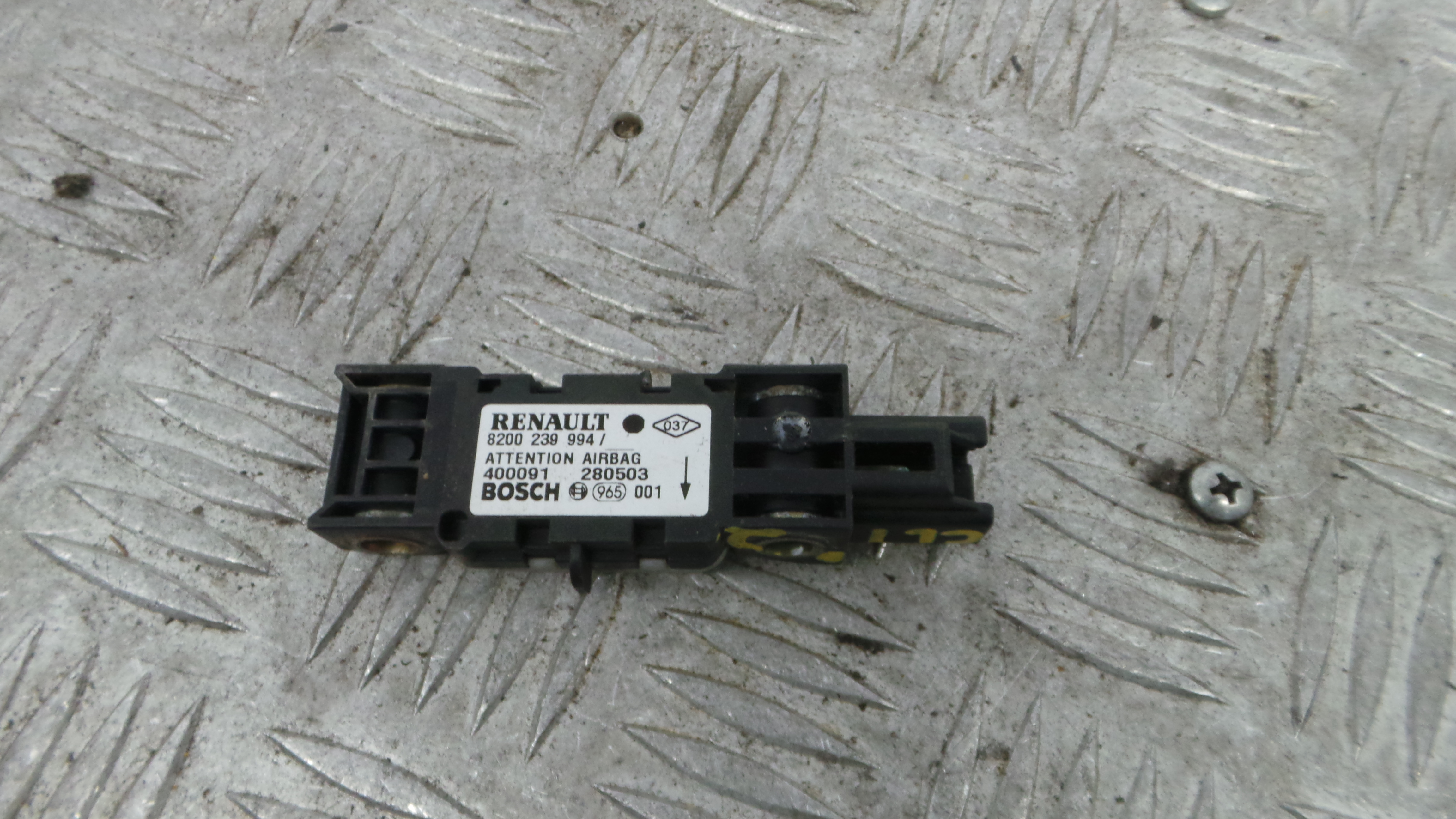 Sensor de Airbag 8200239994 - RENAULT CLIO II (BB_, CB_), CLIO Mk II (BB_, CB_)-38062137