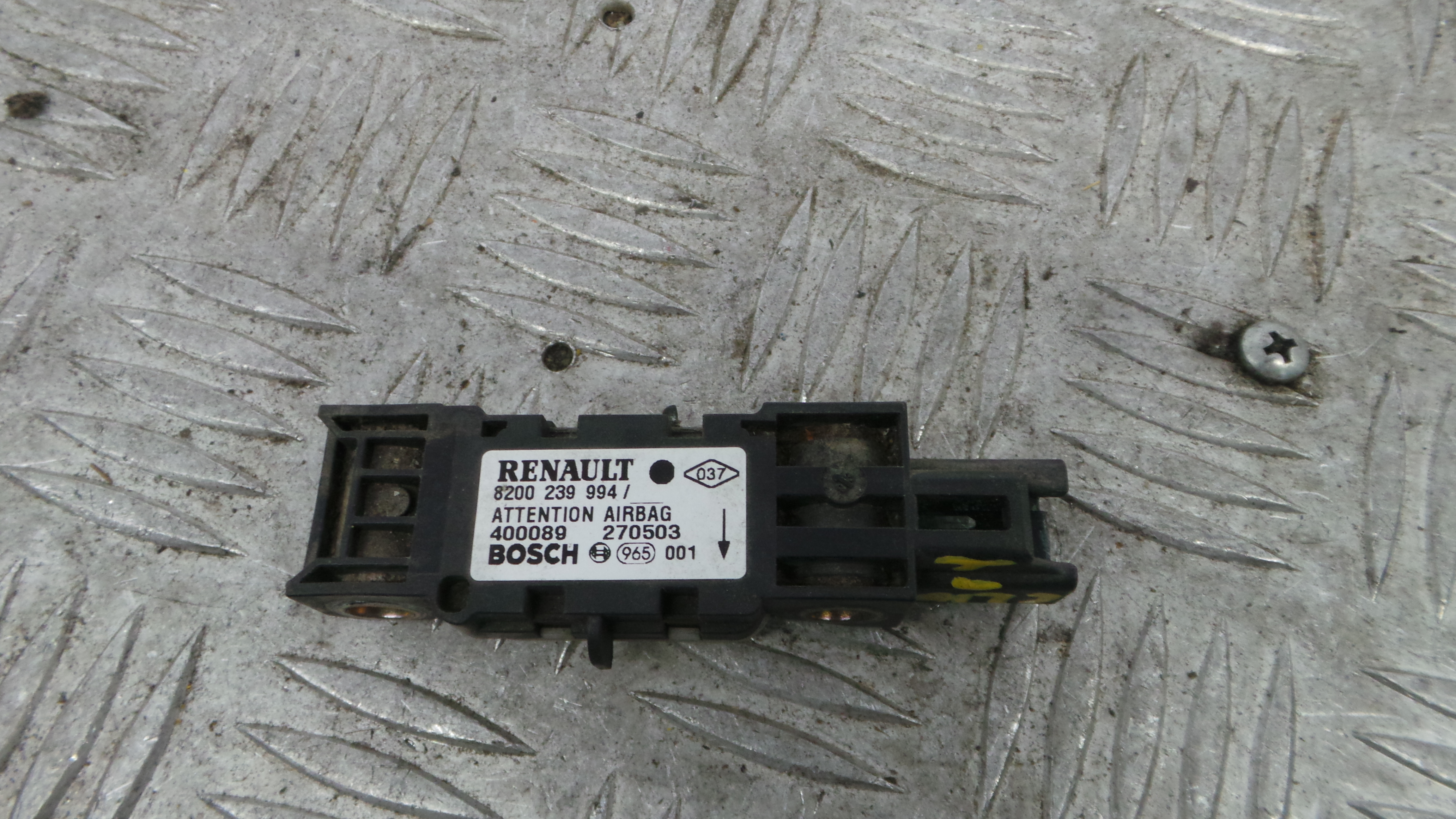 Sensor de Airbag 8200239994 - RENAULT CLIO II (BB_, CB_), CLIO Mk II (BB_, CB_)-38062140