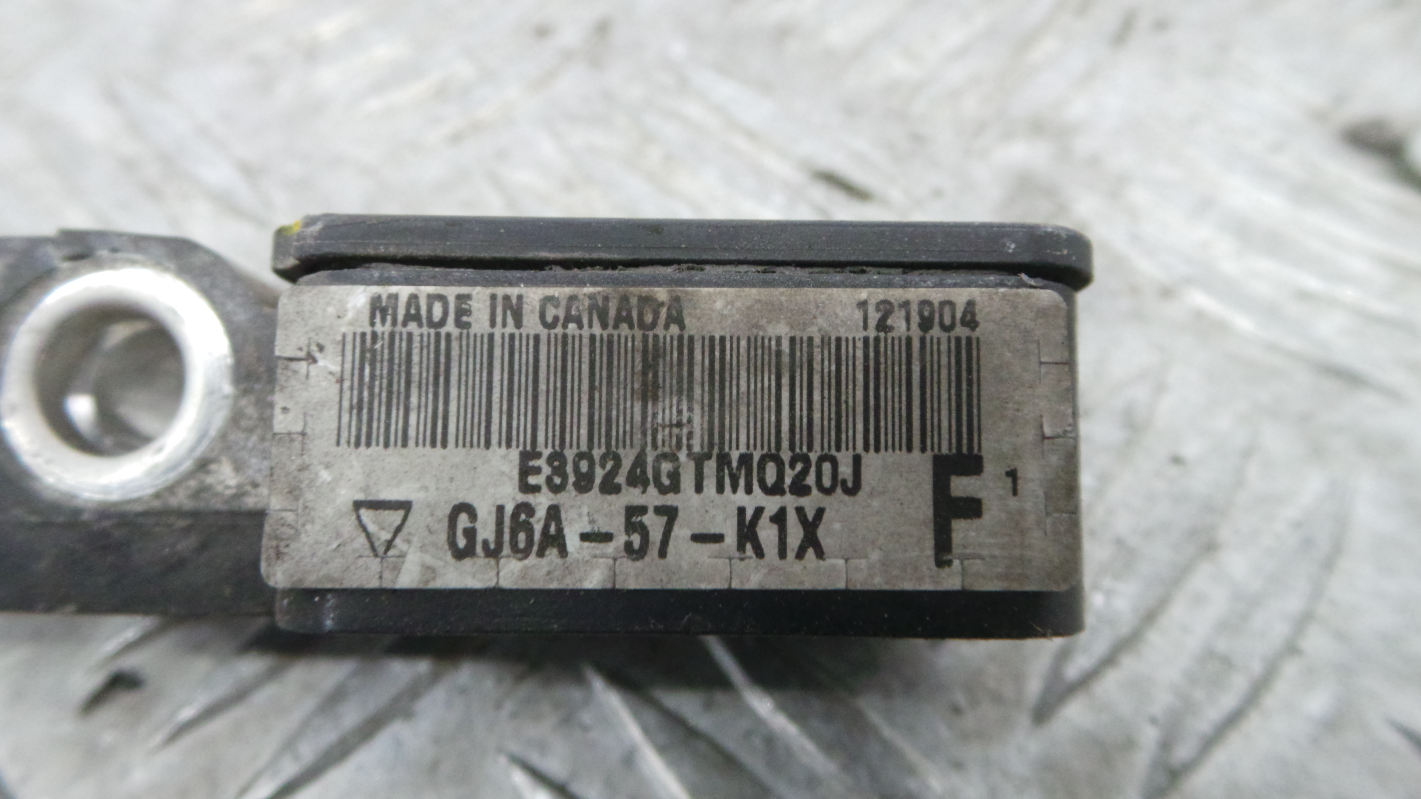 Sensor de Airbag GJ6A-57-K1X - MAZDA 6 Station Wagon (GY)-38062240