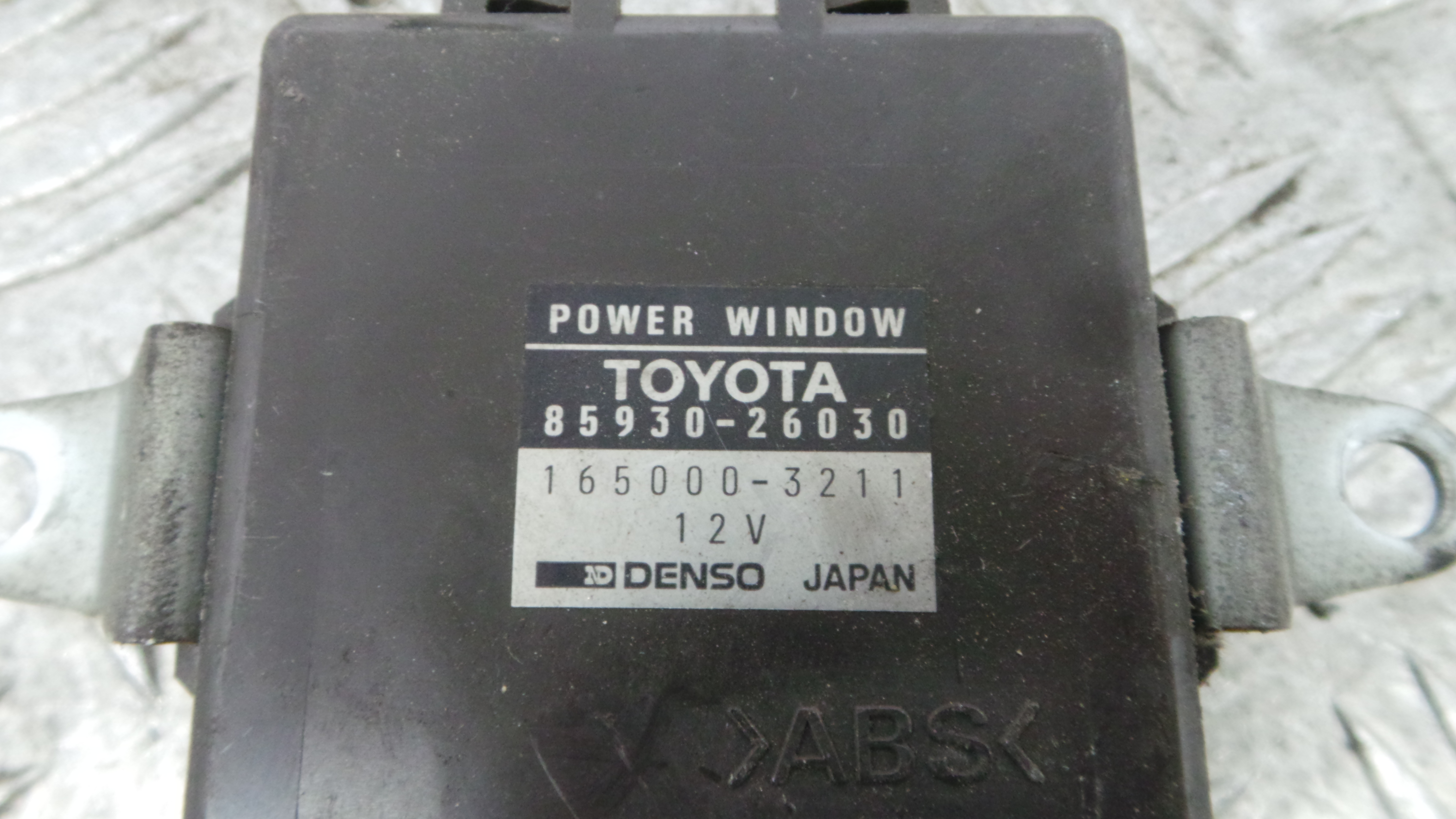 Modulo Electrónico 85930-26030 - TOYOTA HIACE IV Caixa (__H1_, __H2_)-38062448