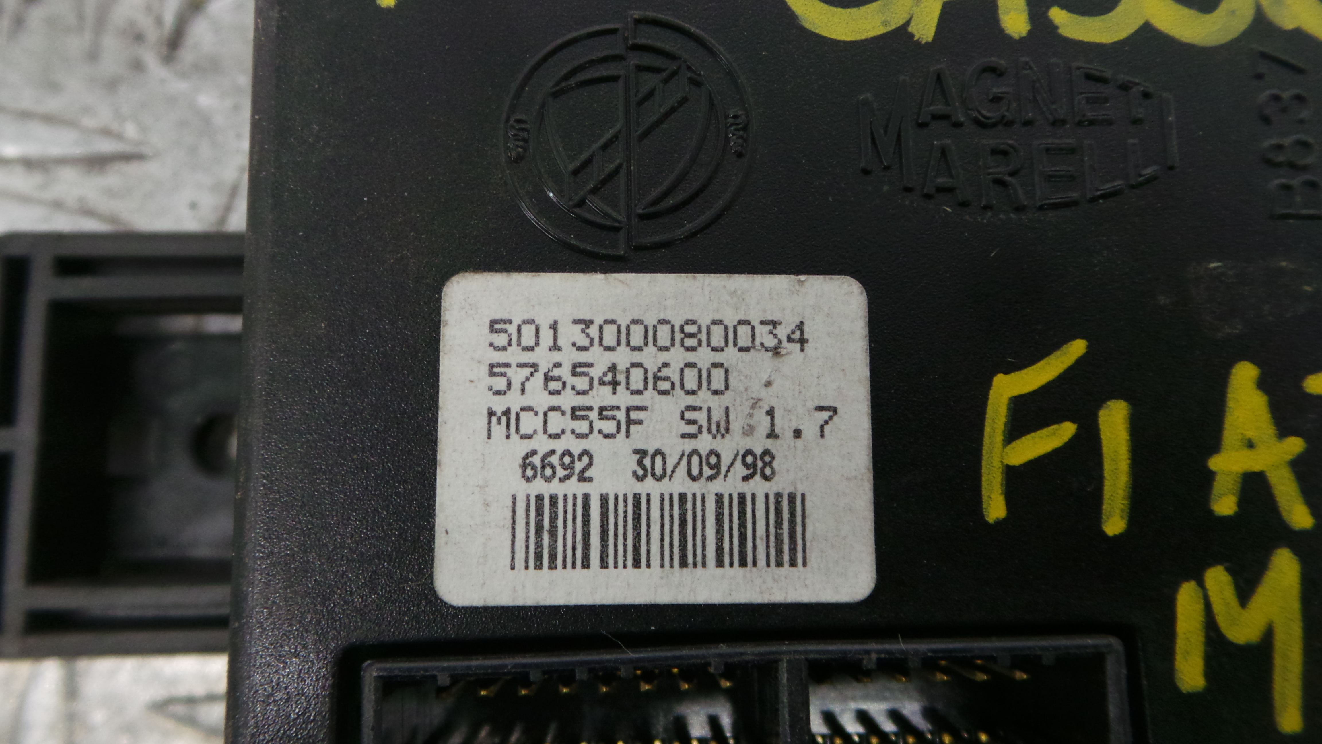 Modulo Electrónico 576540600 - FIAT MAREA (185_)-38062463