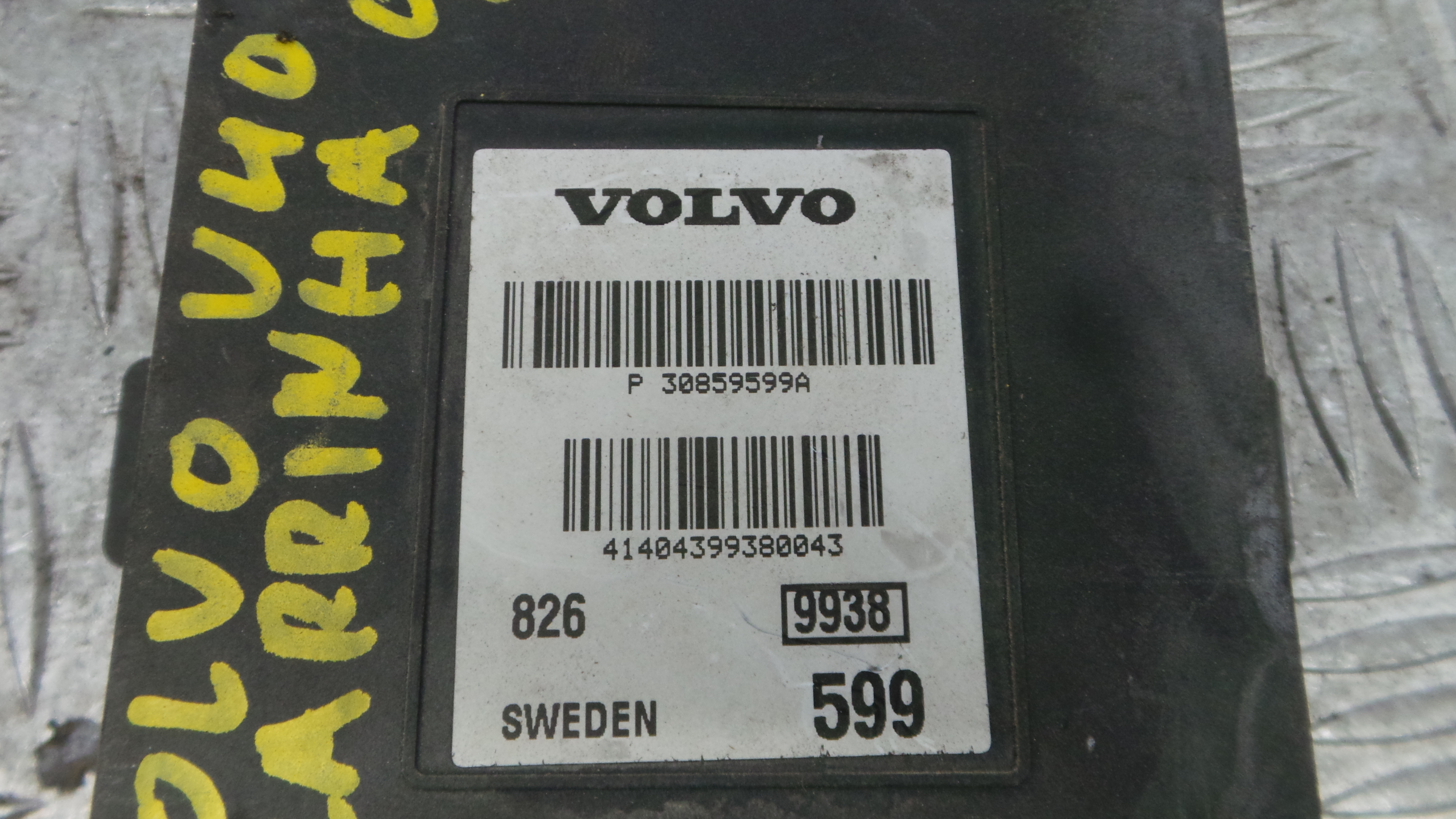 Modulo Electrónico 30859599A - VOLVO V40 Combi (645)-38062484
