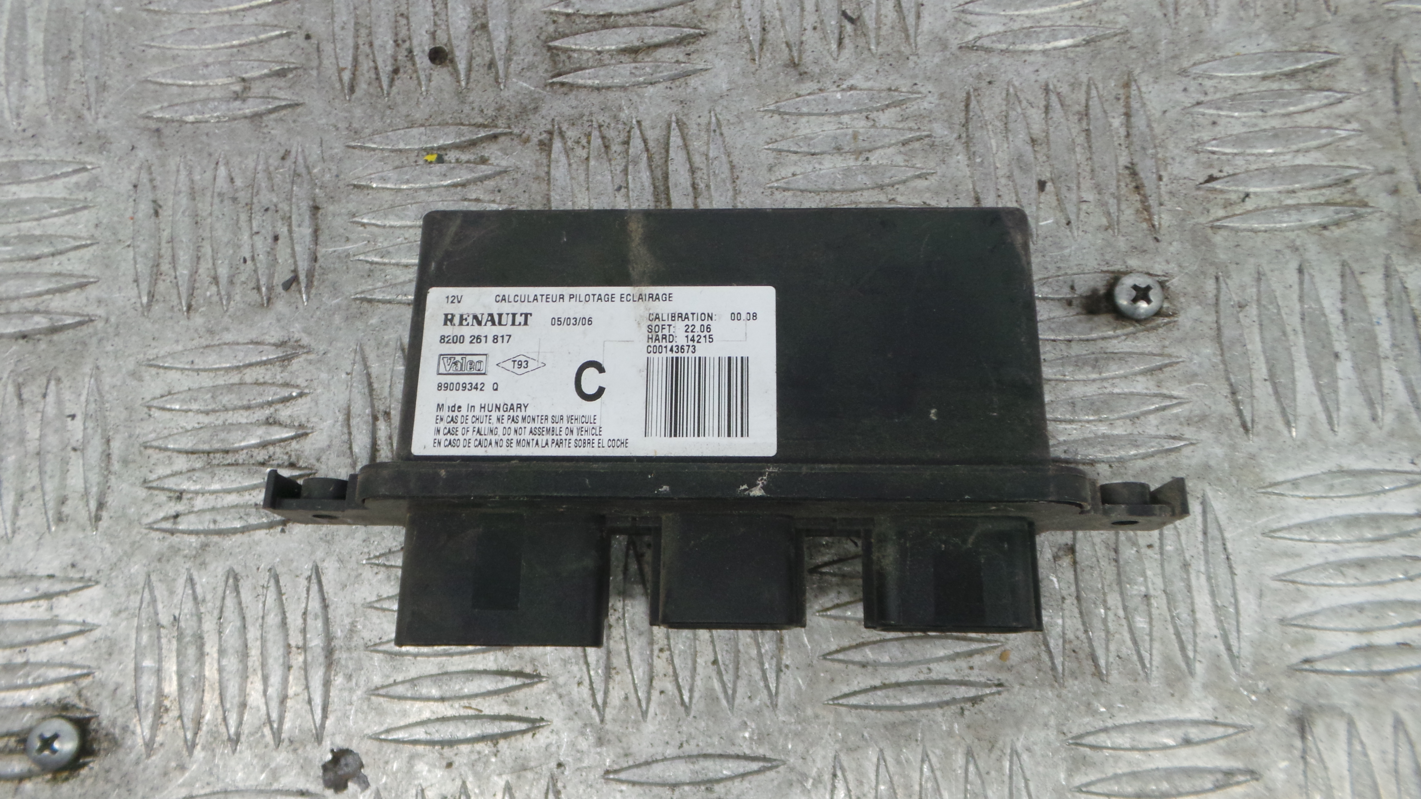 Centralina de Luzes 8200261817 - RENAULT CLIO III (BR0/1, CR0/1)-38062494