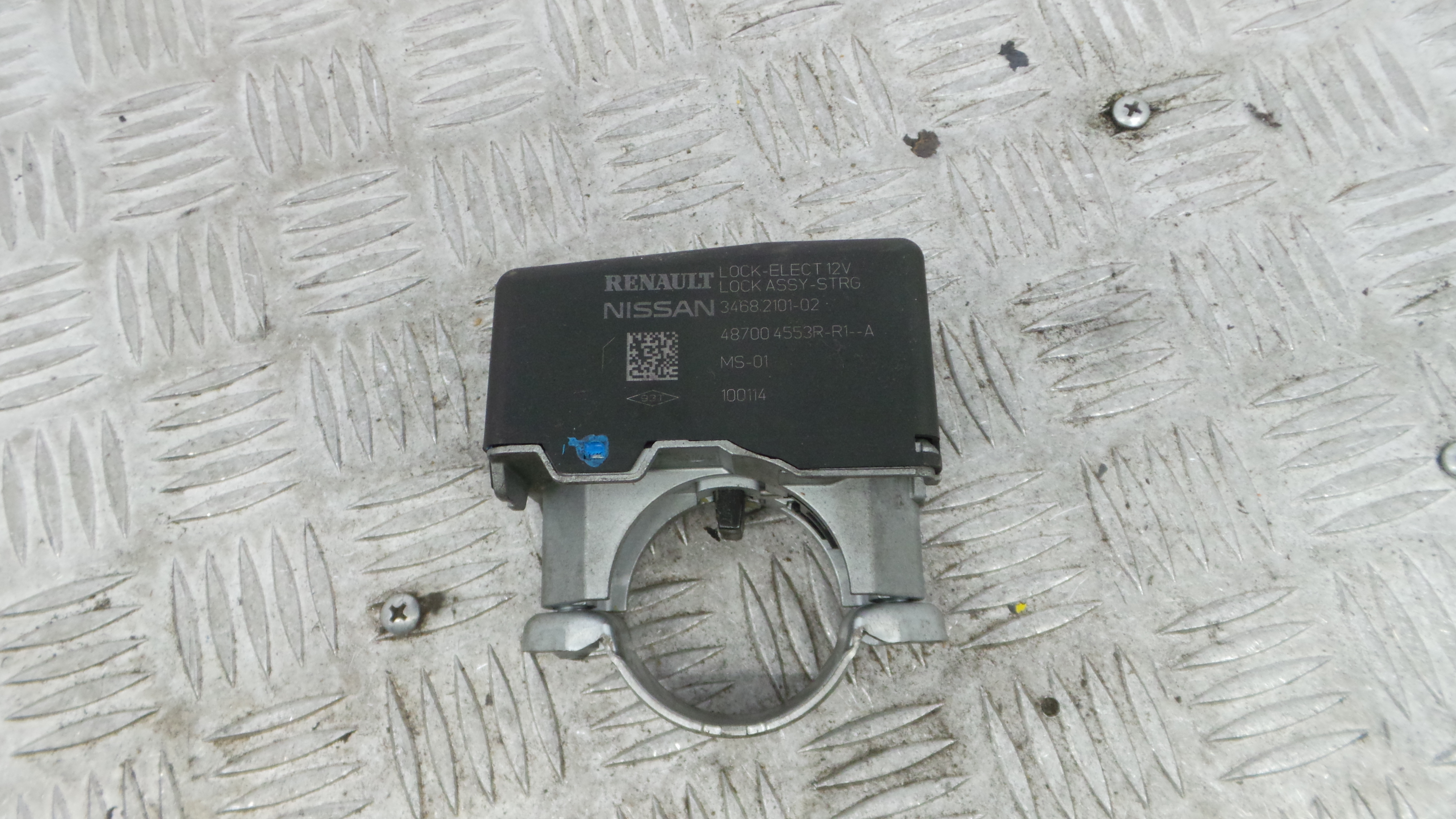 Tranca Eléctrica do Volante 487004553R - NISSAN QASHQAI II SUV (J11, J11_)-38062500