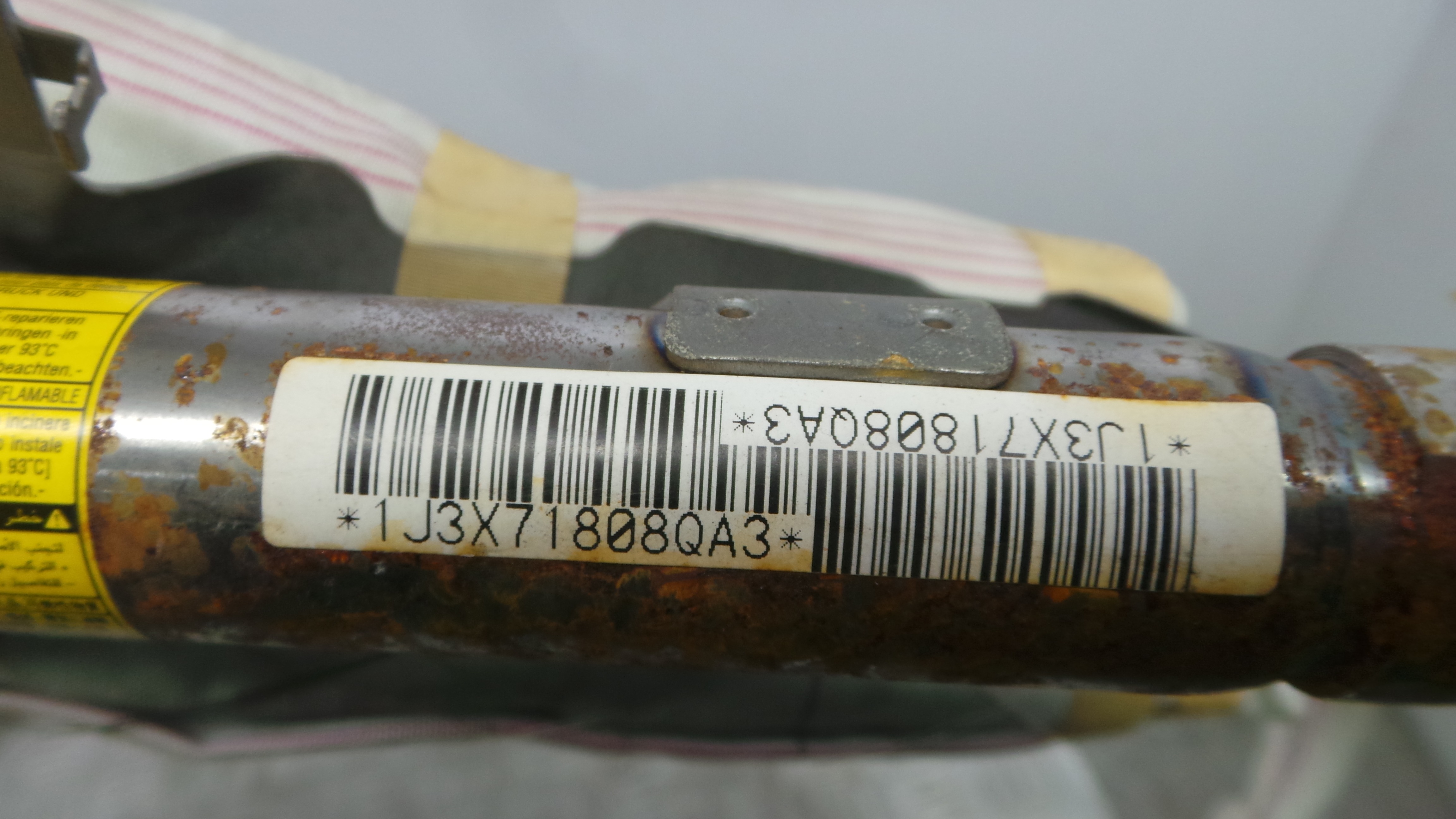 Airbags de Cortina Esq 1J3X71808QA3 - TOYOTA AURIS (_E15_), COROLLA (_E15_)-38062504