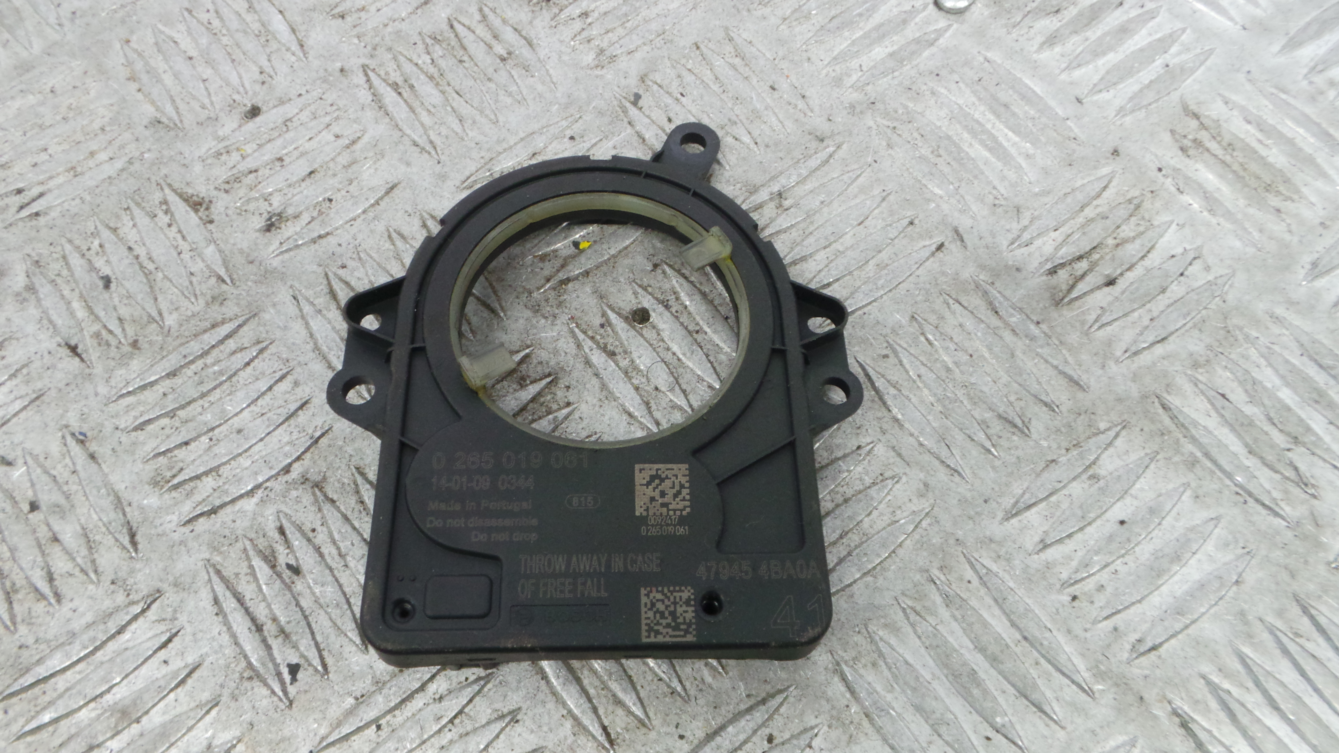 Sensor Do Ângulo Da Direcção 0265019061 - NISSAN QASHQAI II SUV (J11, J11_)-38062729