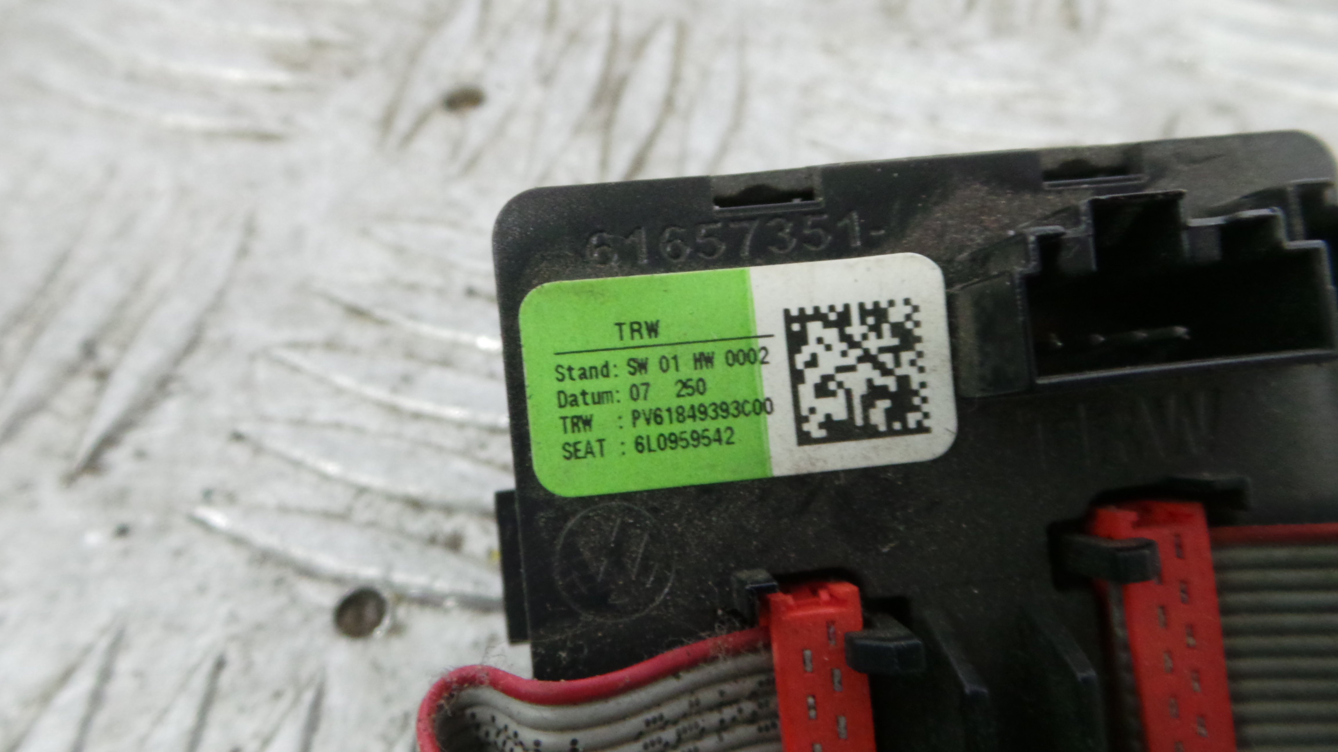 Manípulos do volante 6L0959542 - SEAT IBIZA III (6L1), IBIZA Mk III (6L1)-38063062