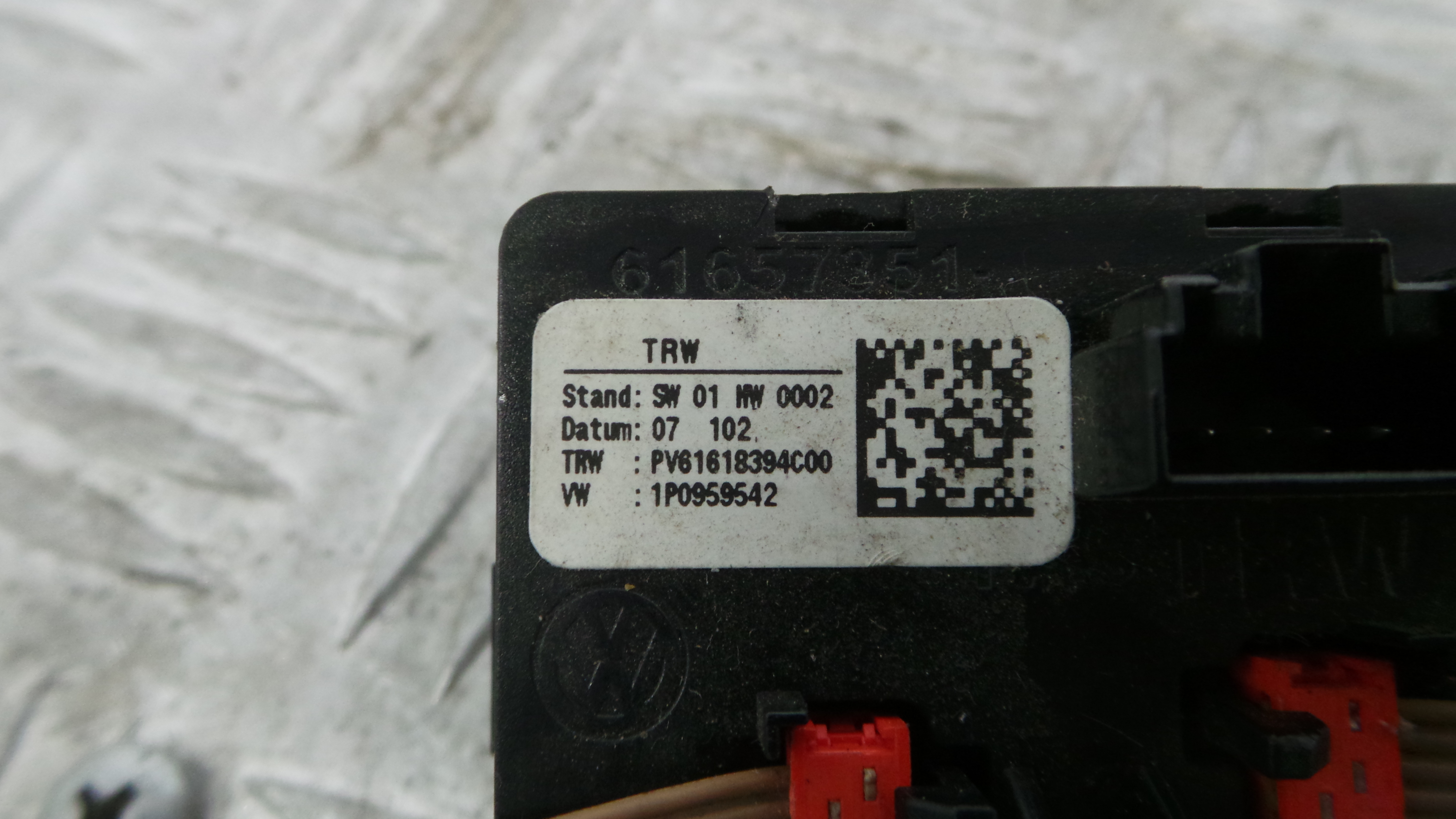 Manípulos do volante 1P0959542 - VW GOLF V (1K1)-38063069