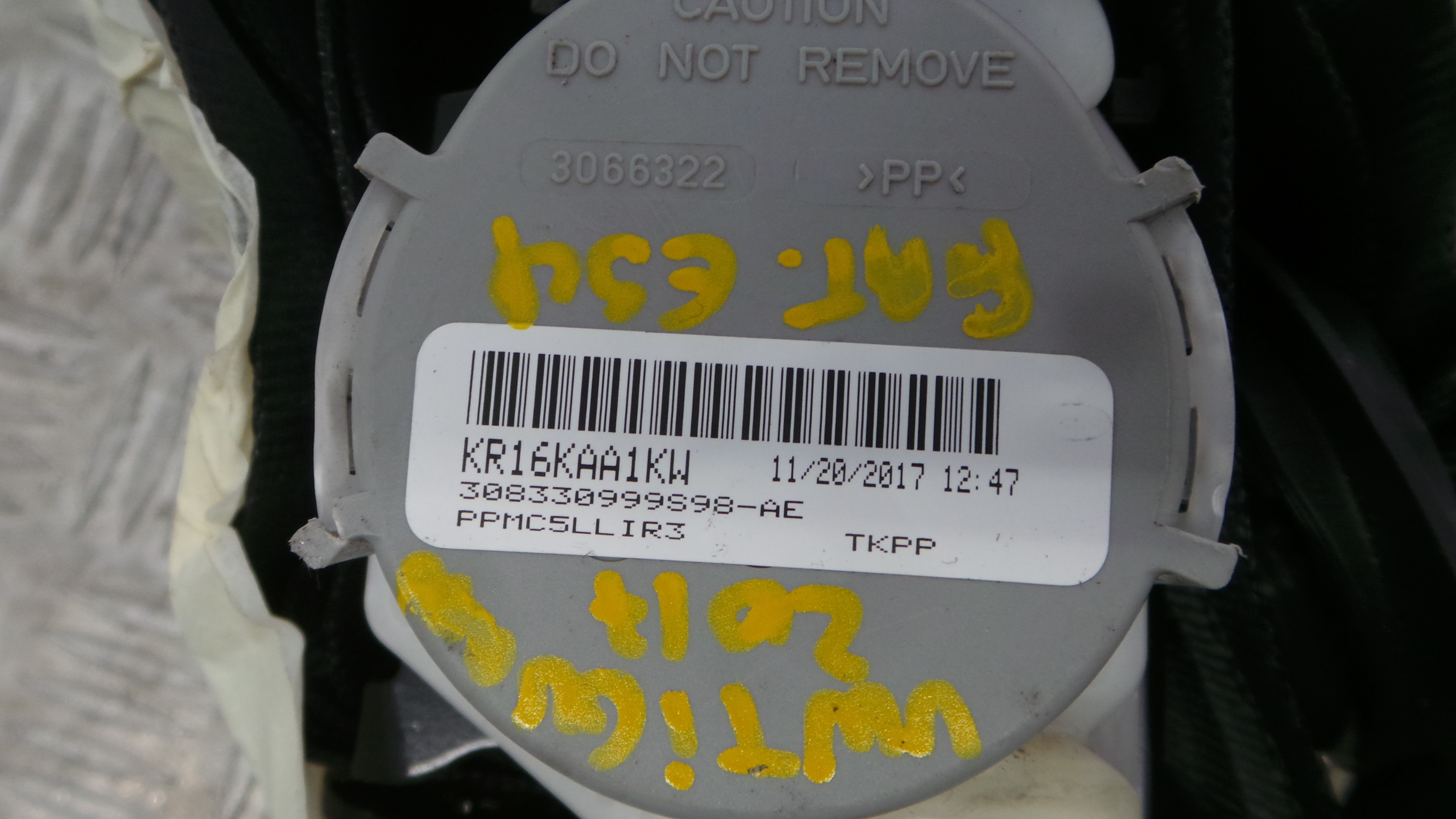 Cinto Frente Esq - VW TIGUAN (5N_)-38064724