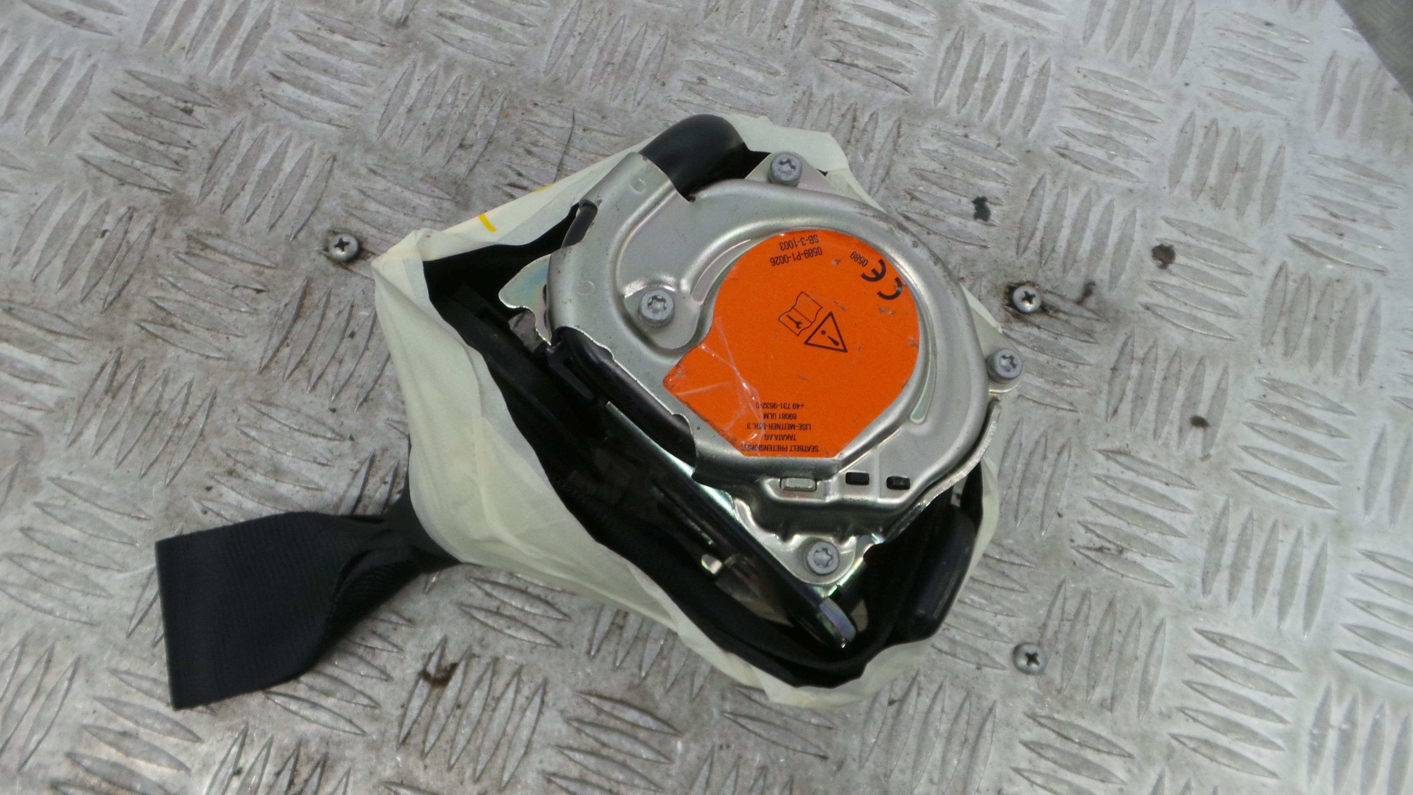 Cinto Frente Esq - VW POLO VI (AW1, BZ1, AE1)-38064730