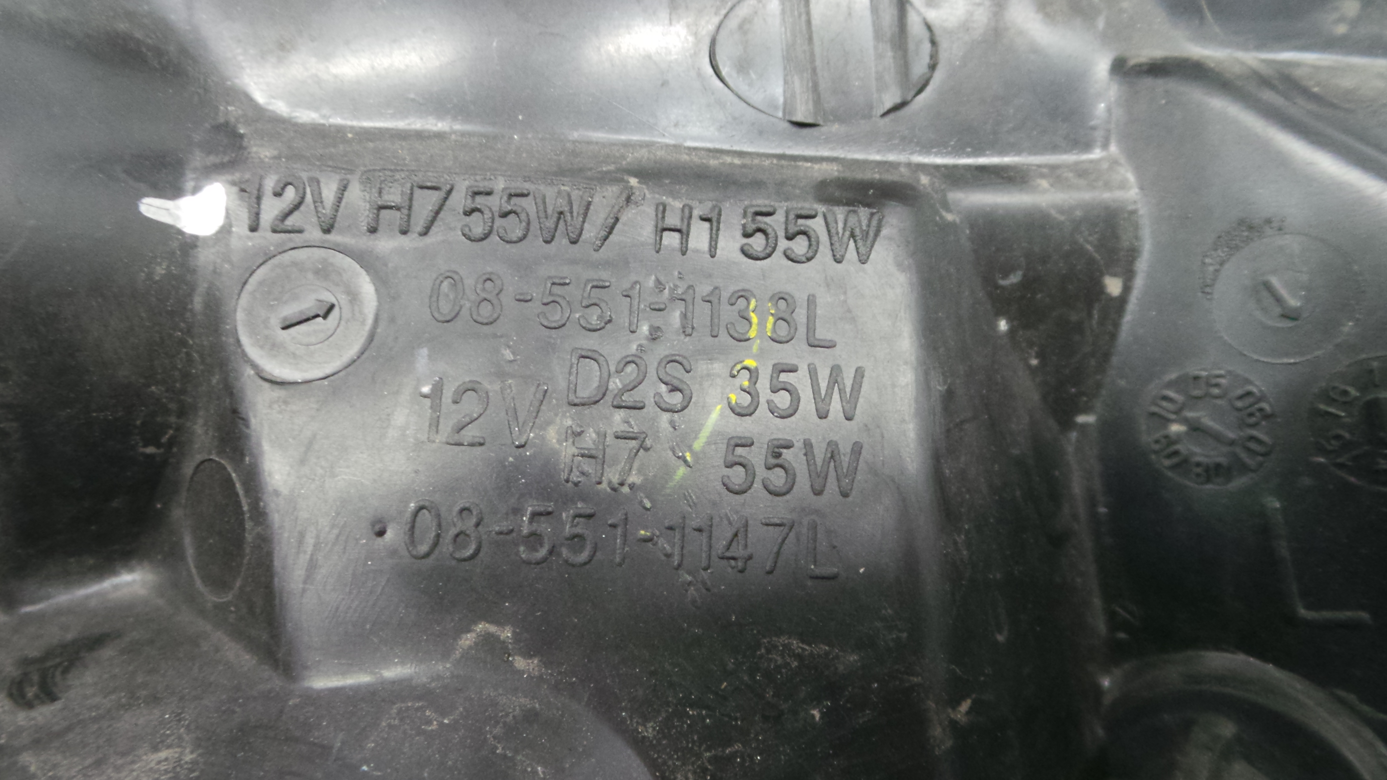 Ótica Esq 08-551-1138L - RENAULT CLIO II (BB_, CB_), CLIO Mk II (BB_, CB_)-38065336