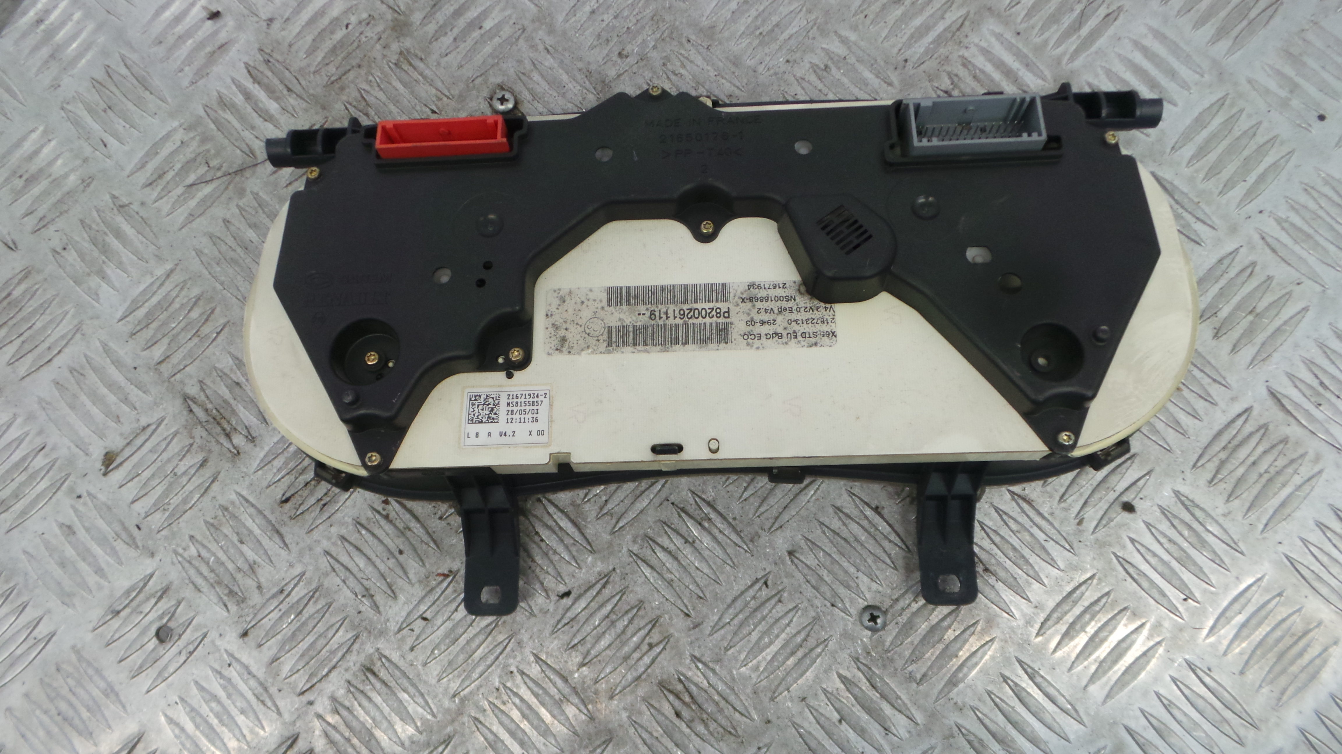 Quadrante 8200261119 - RENAULT CLIO II (BB_, CB_), CLIO Mk II (BB_, CB_)-38065384