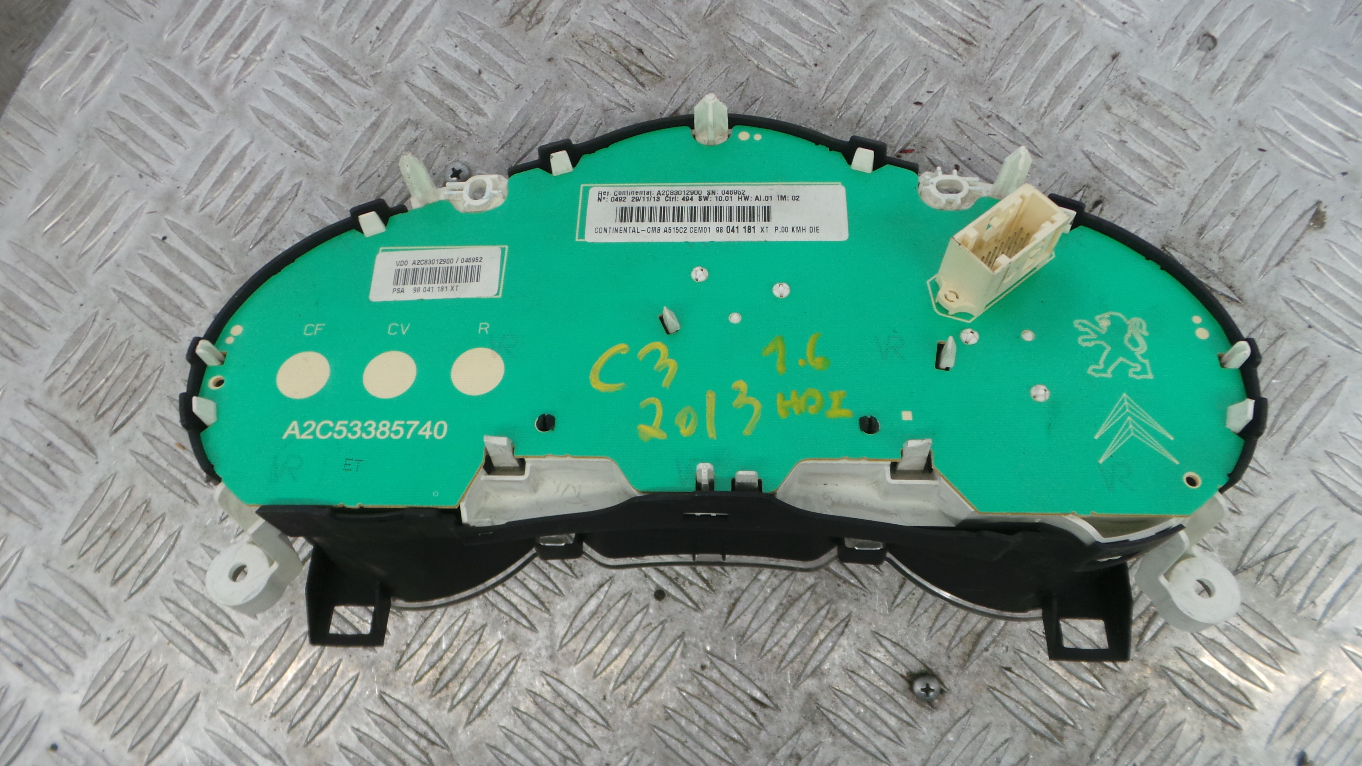 Quadrante 98041181XT - CITROËN C3 II (SC_)-38065397