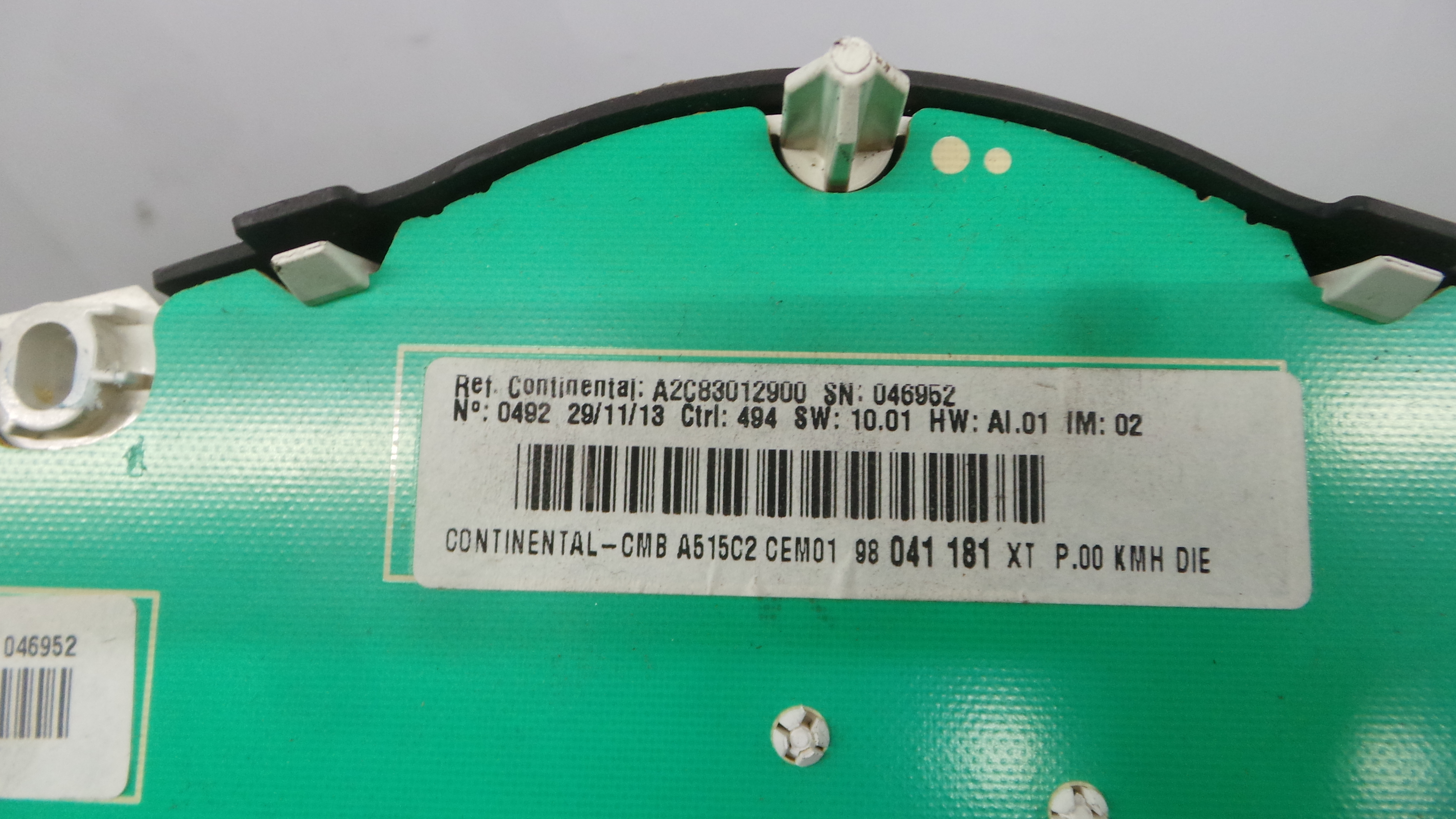 Quadrante 98041181XT - CITROËN C3 II (SC_)-38065397