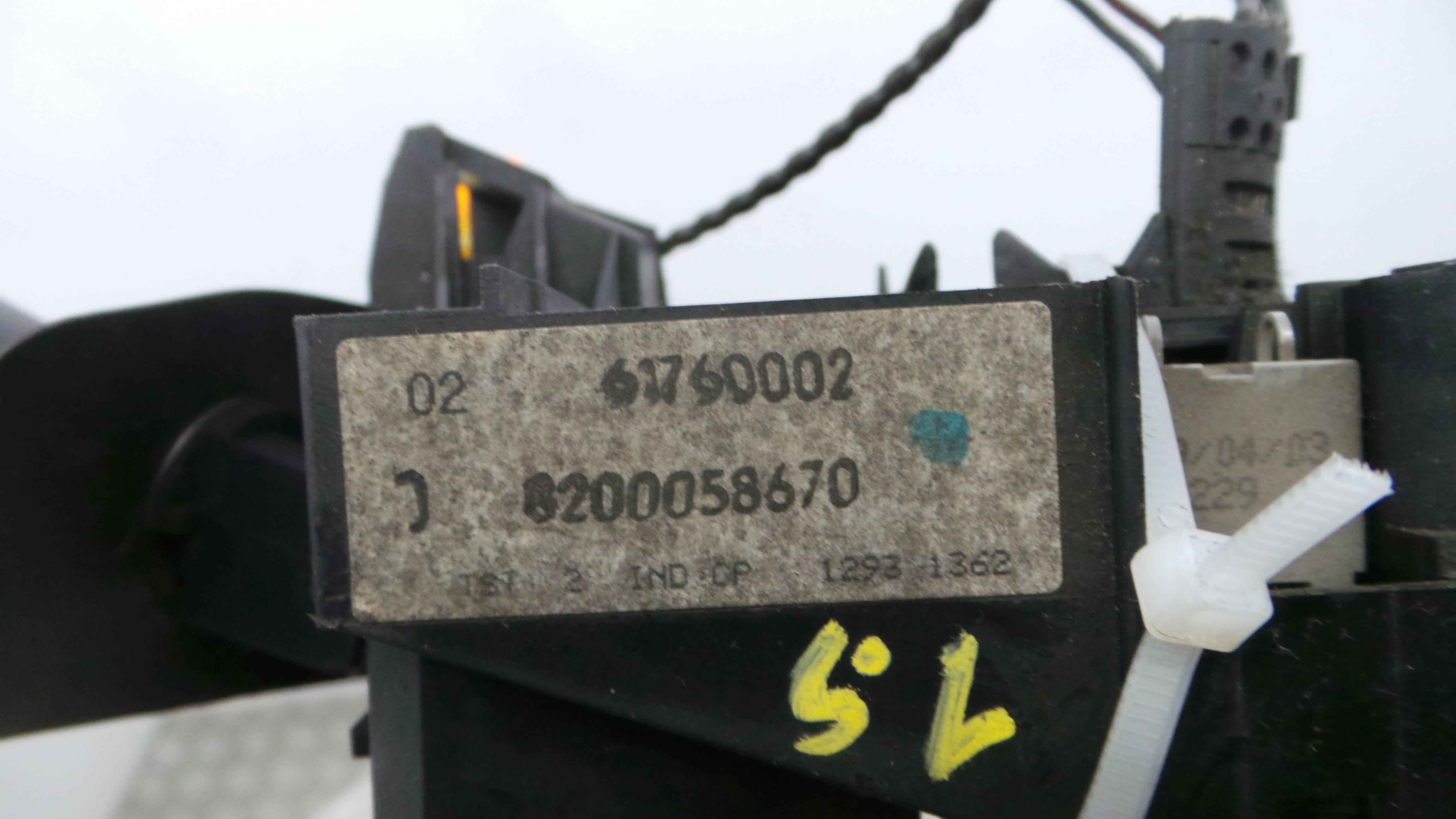 Fita de Airbags 8200058670 - RENAULT CLIO II (BB_, CB_), CLIO Mk II (BB_, CB_)-38072192