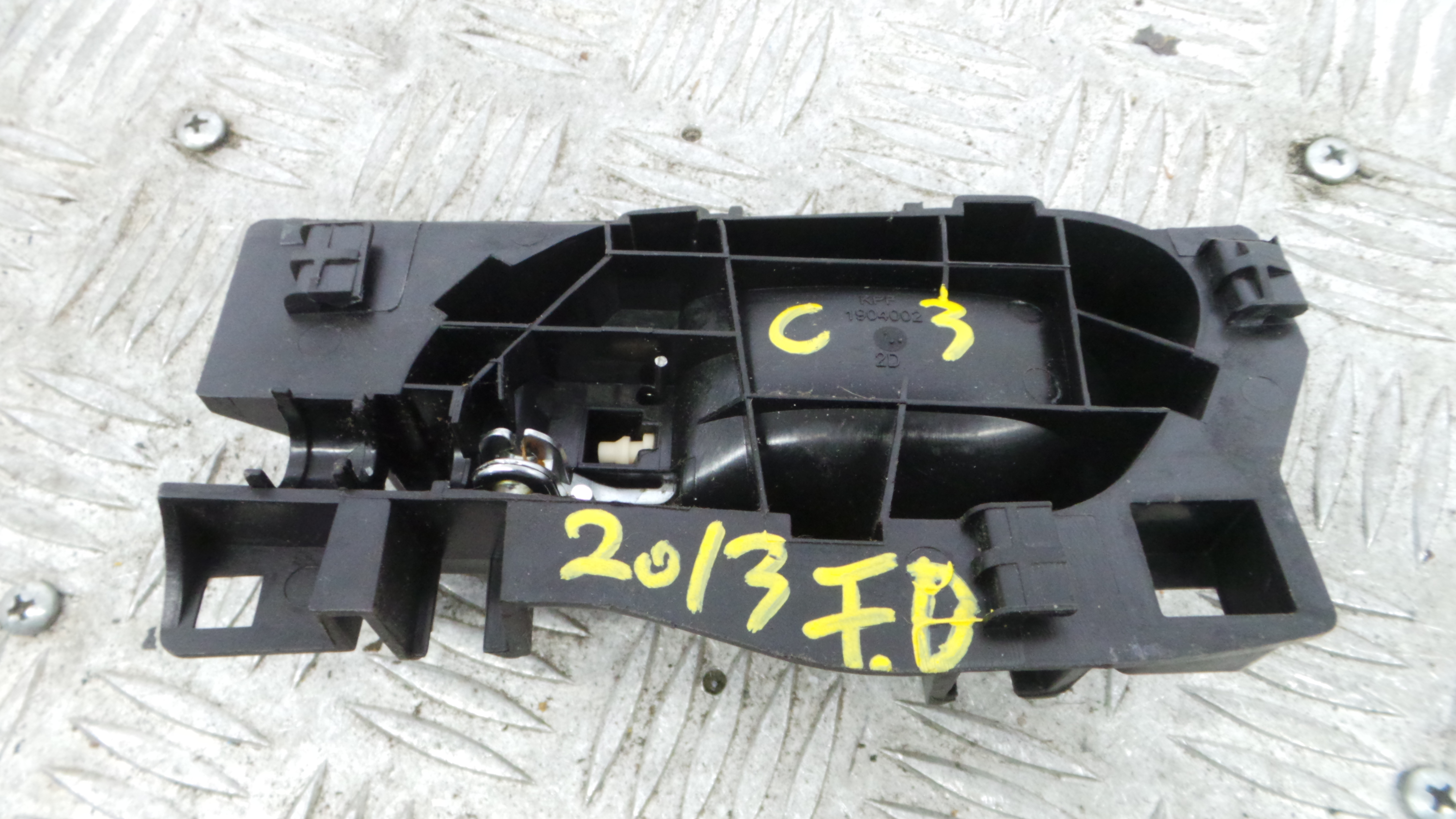 Puxador Interior Frente Direita 9683446577 - CITROËN C3 II (SC_)-38085313