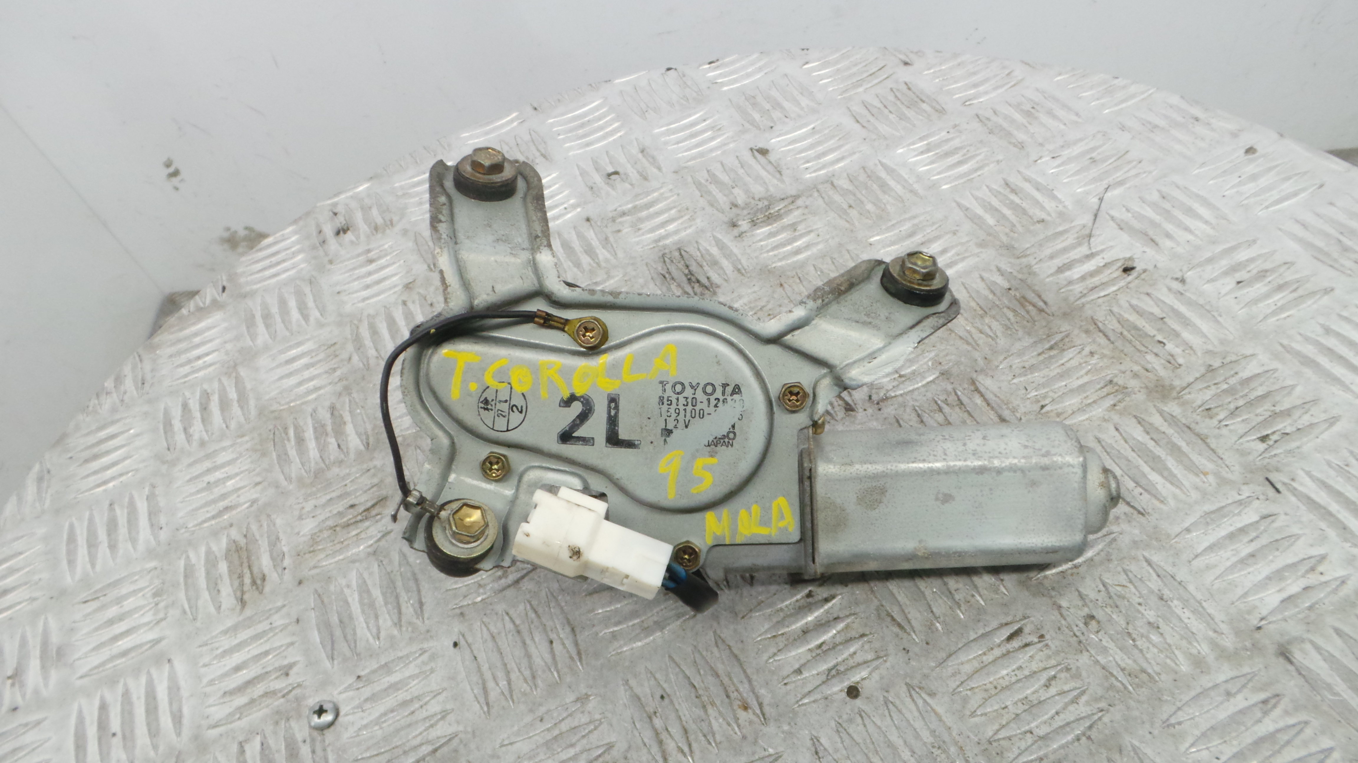 Motor Limpa Vidros Trás 85130-12820 - TOYOTA COROLLA (_E10_)-38256677