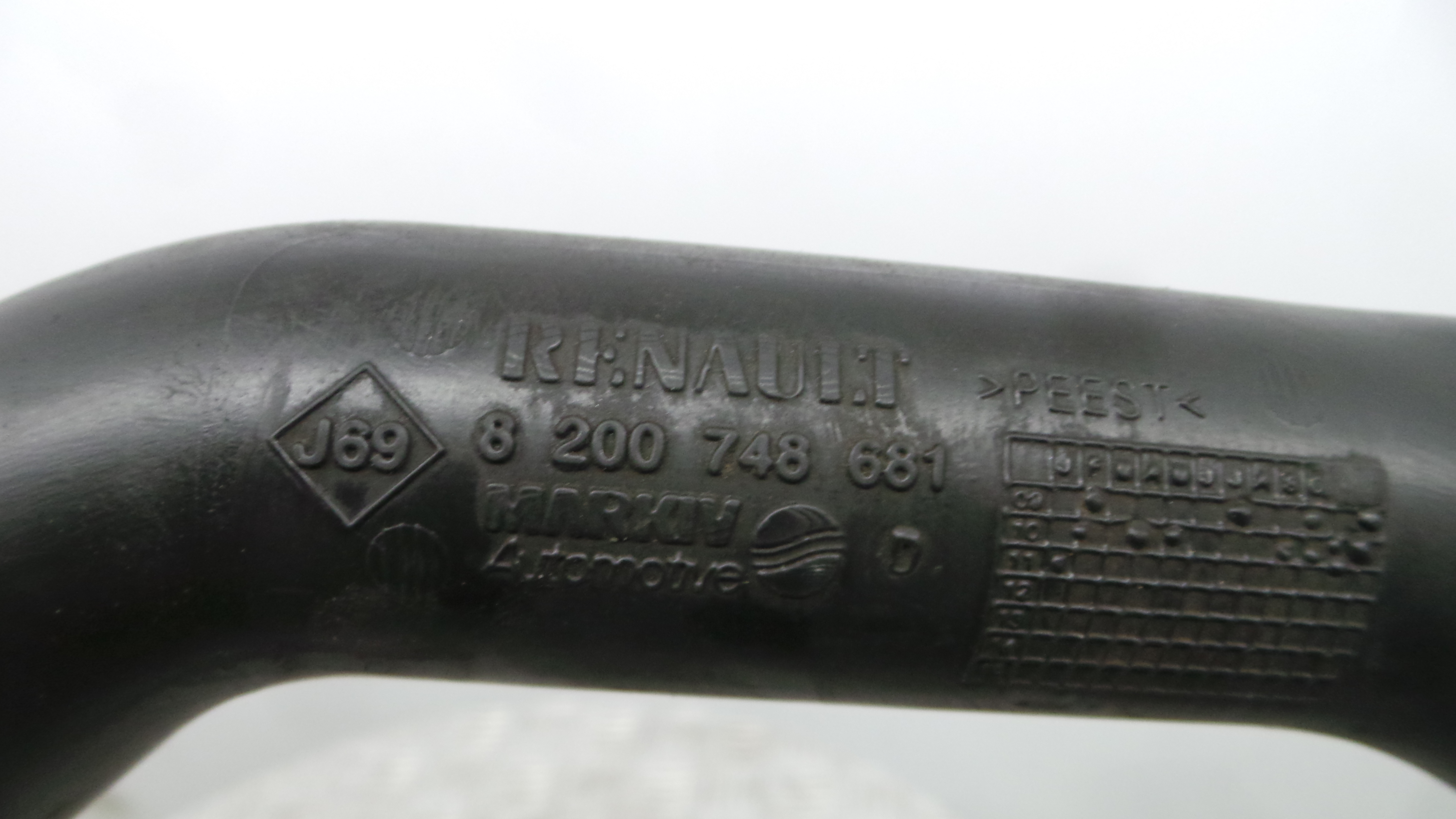 Tubo Intercooler 8200748681 - RENAULT CLIO III (BR0/1, CR0/1)-38294928