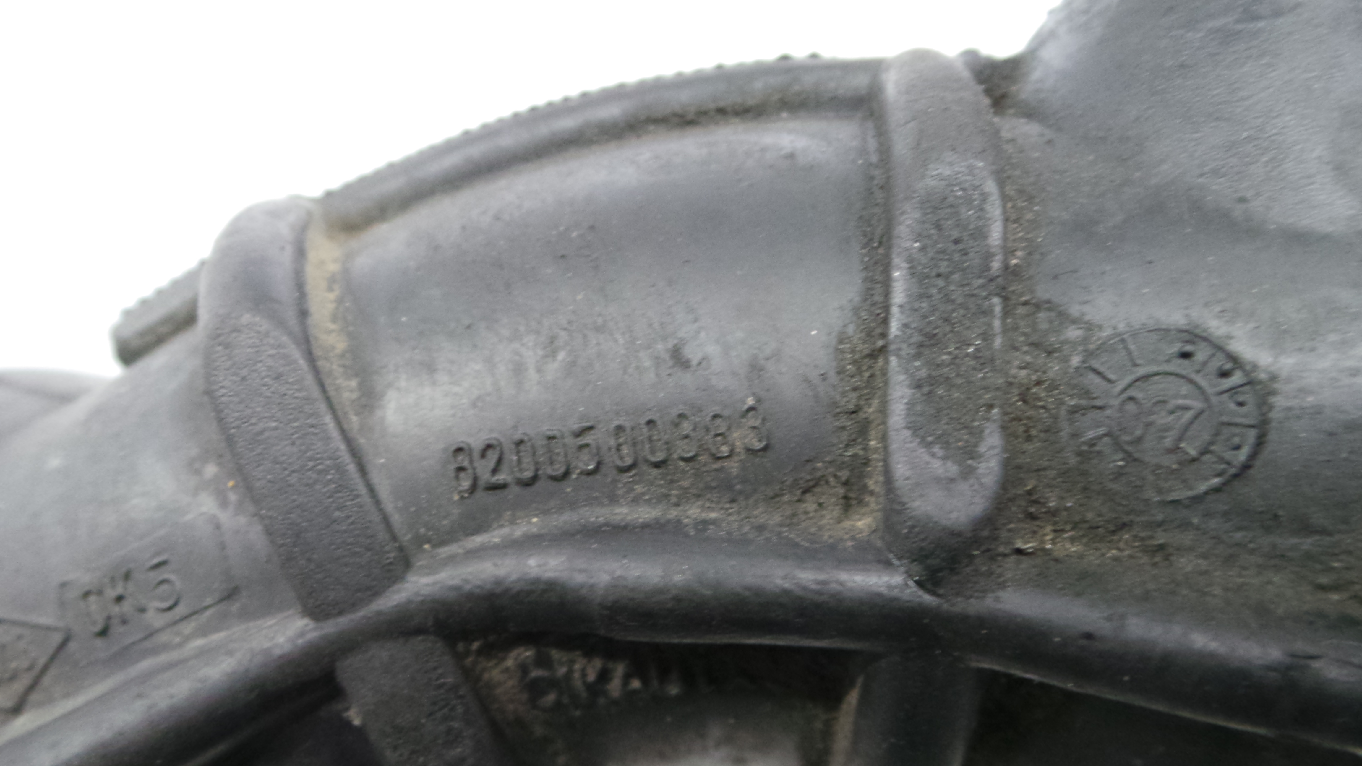 Tubo Intercooler 8200500383 - RENAULT CLIO III (BR0/1, CR0/1)-38295113