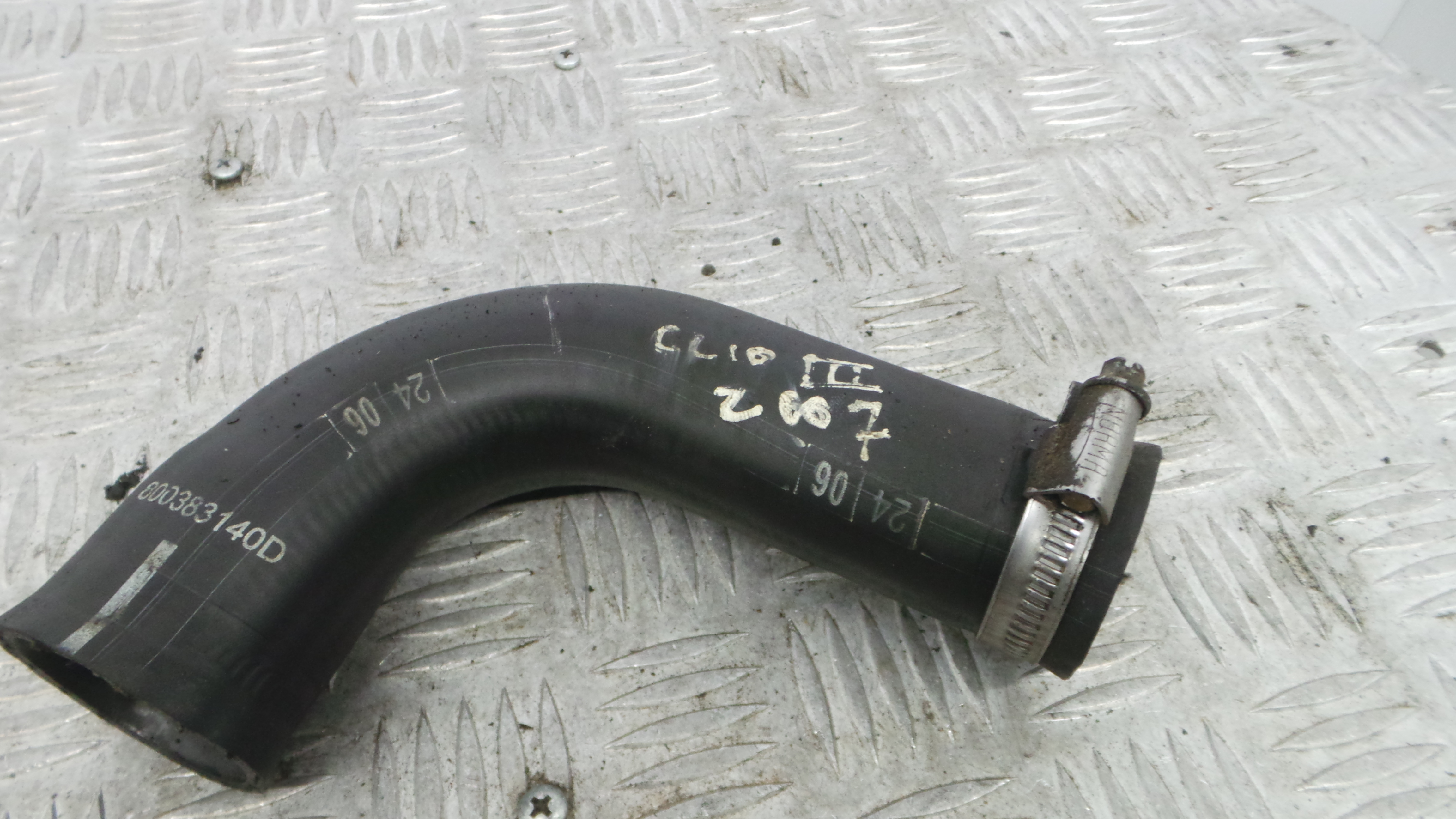 Tubo Intercooler 800383140D - RENAULT CLIO III (BR0/1, CR0/1)-38298130