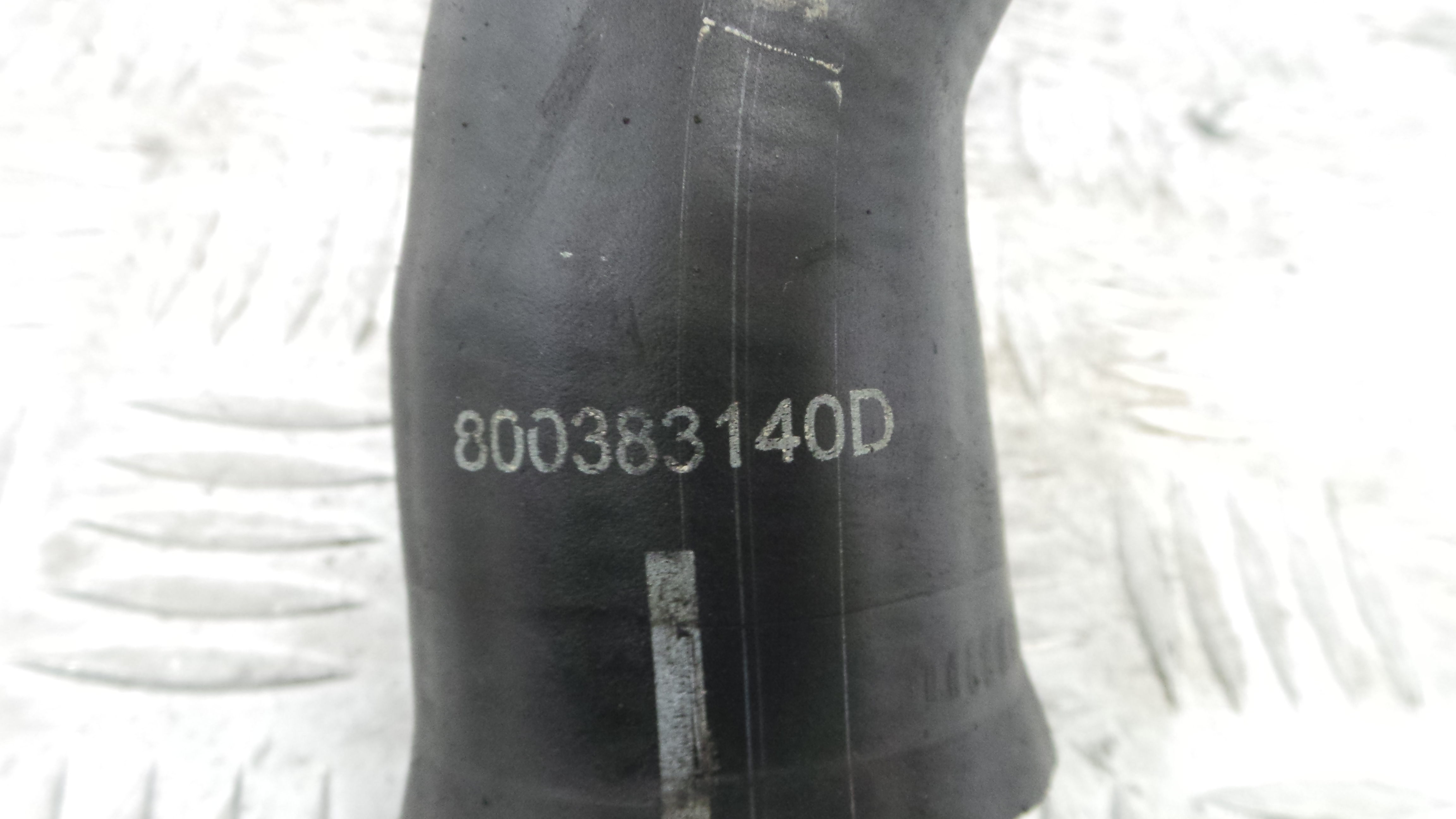 Tubo Intercooler 800383140D - RENAULT CLIO III (BR0/1, CR0/1)-38298130