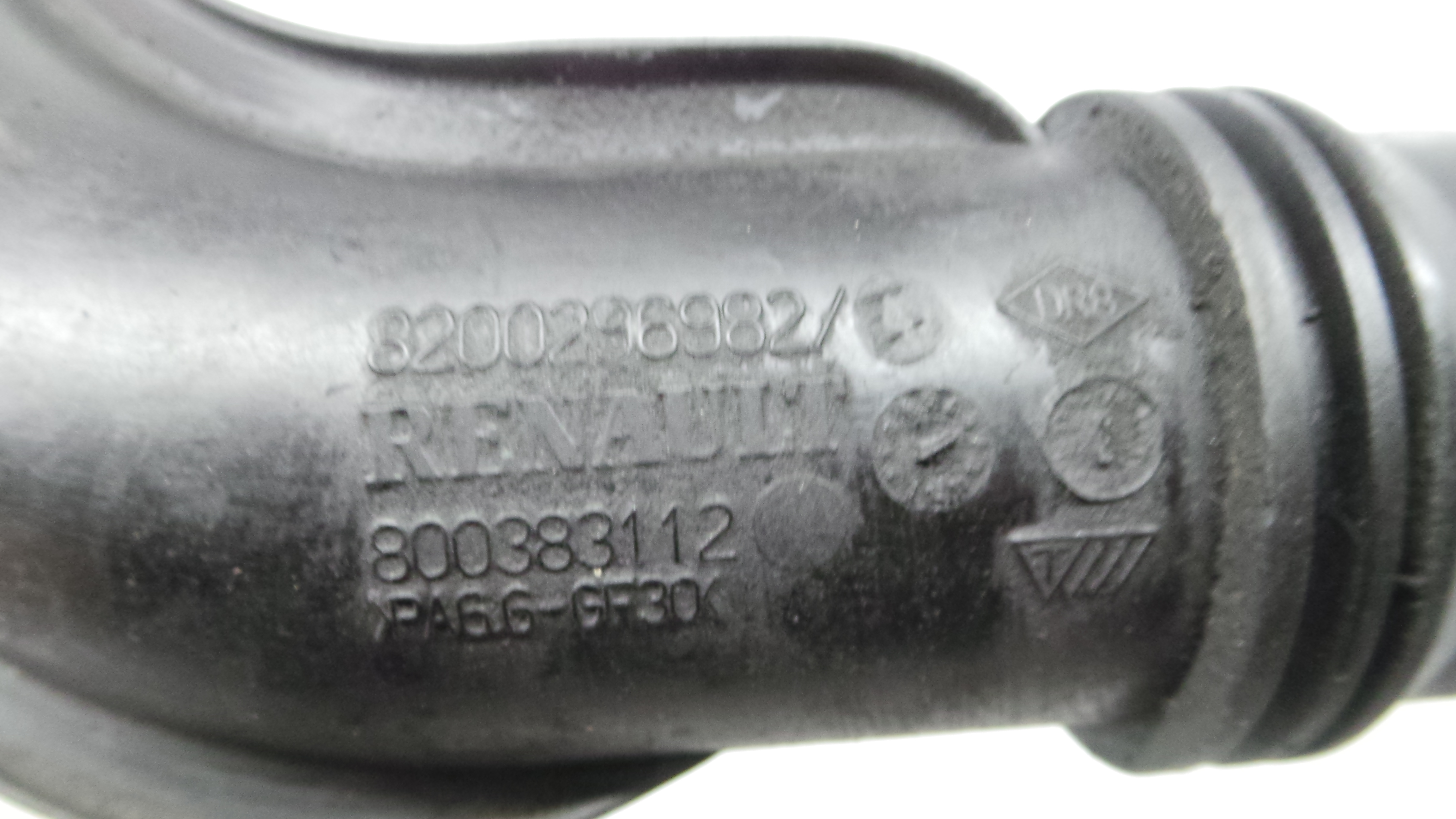 Tubo Intercooler 8200296982 - RENAULT CLIO III (BR0/1, CR0/1)-38298172