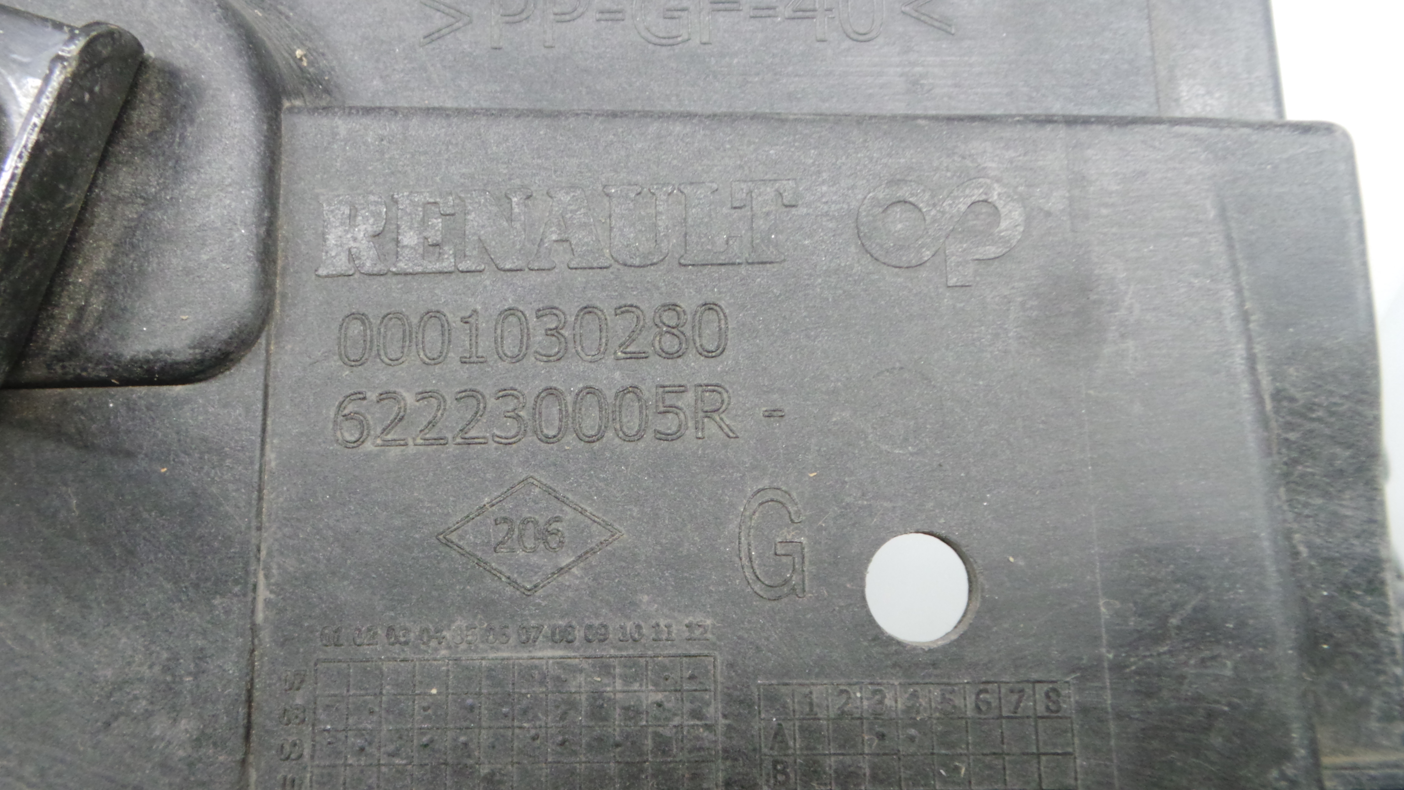 Suporte Optica 622230005R - RENAULT MEGANE III Hatchback (BZ0/1_, B3_)-38309022