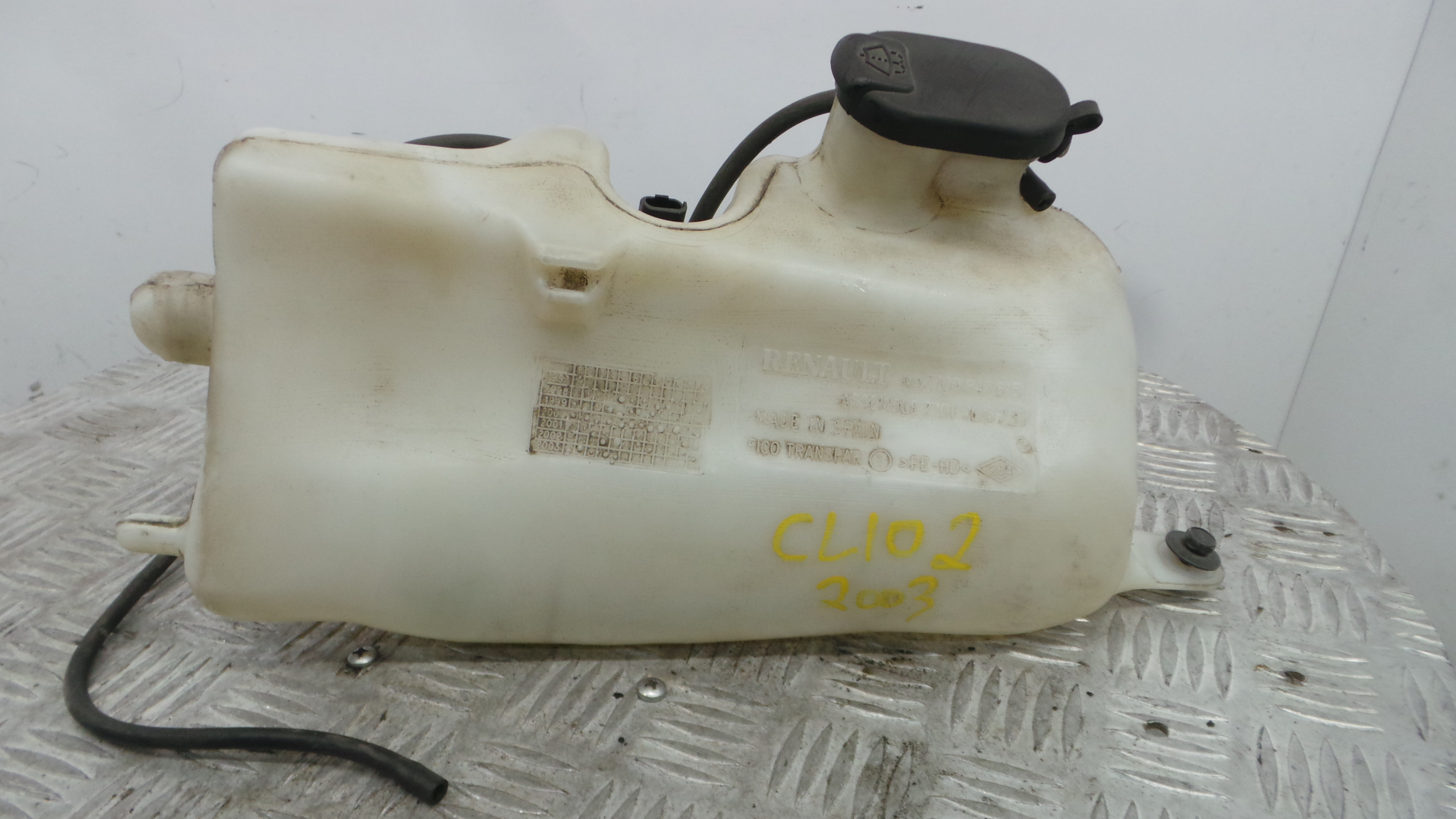 Deposito Reservatório Limpa Vidros Para Brisas 7700847818 - RENAULT CLIO II (BB_, CB_), CLIO Mk II -38312276