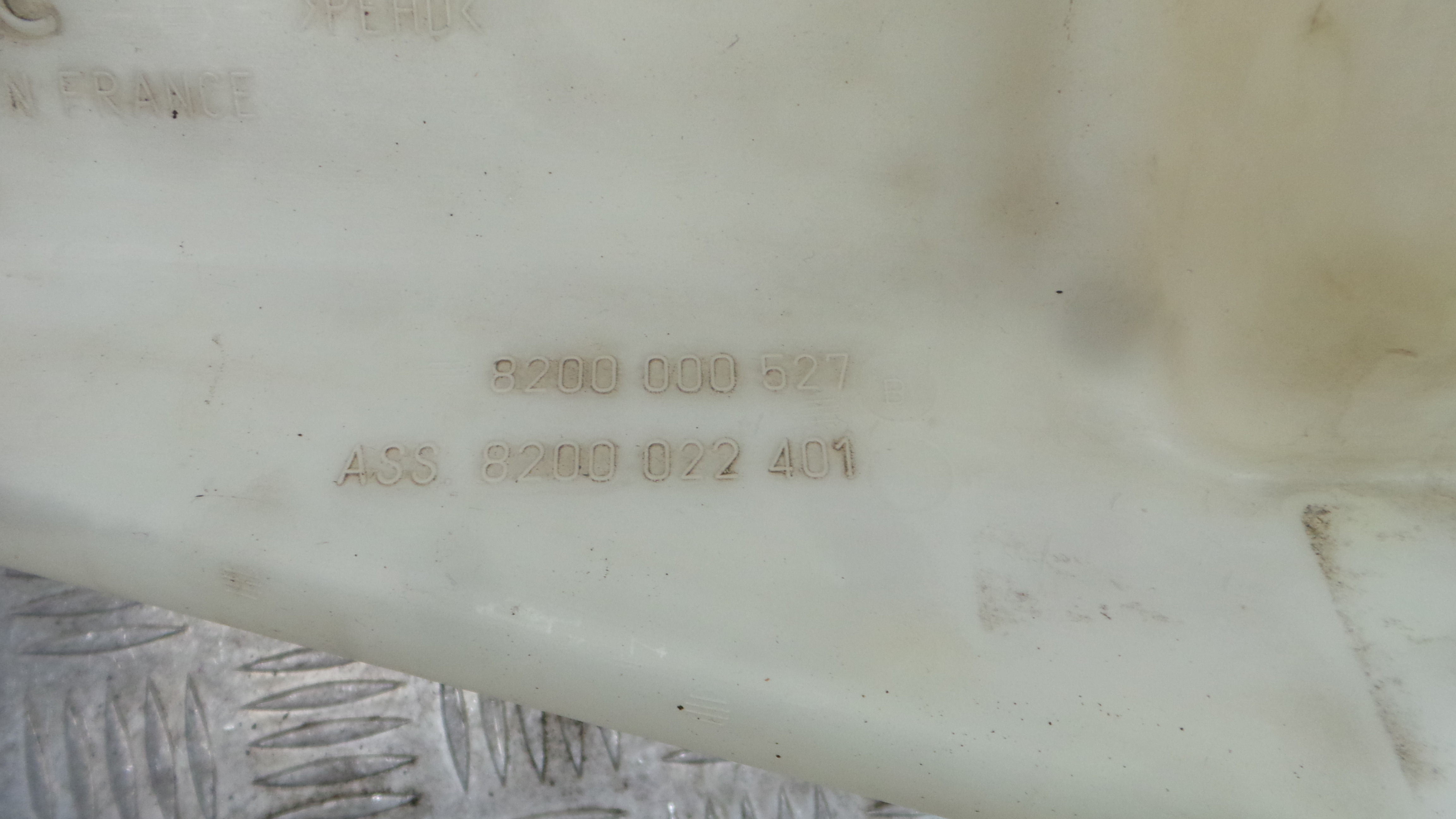 Deposito Reservatório Limpa Vidros Para Brisas 8200000527 - RENAULT LAGUNA II (BG0/1_)-38315410