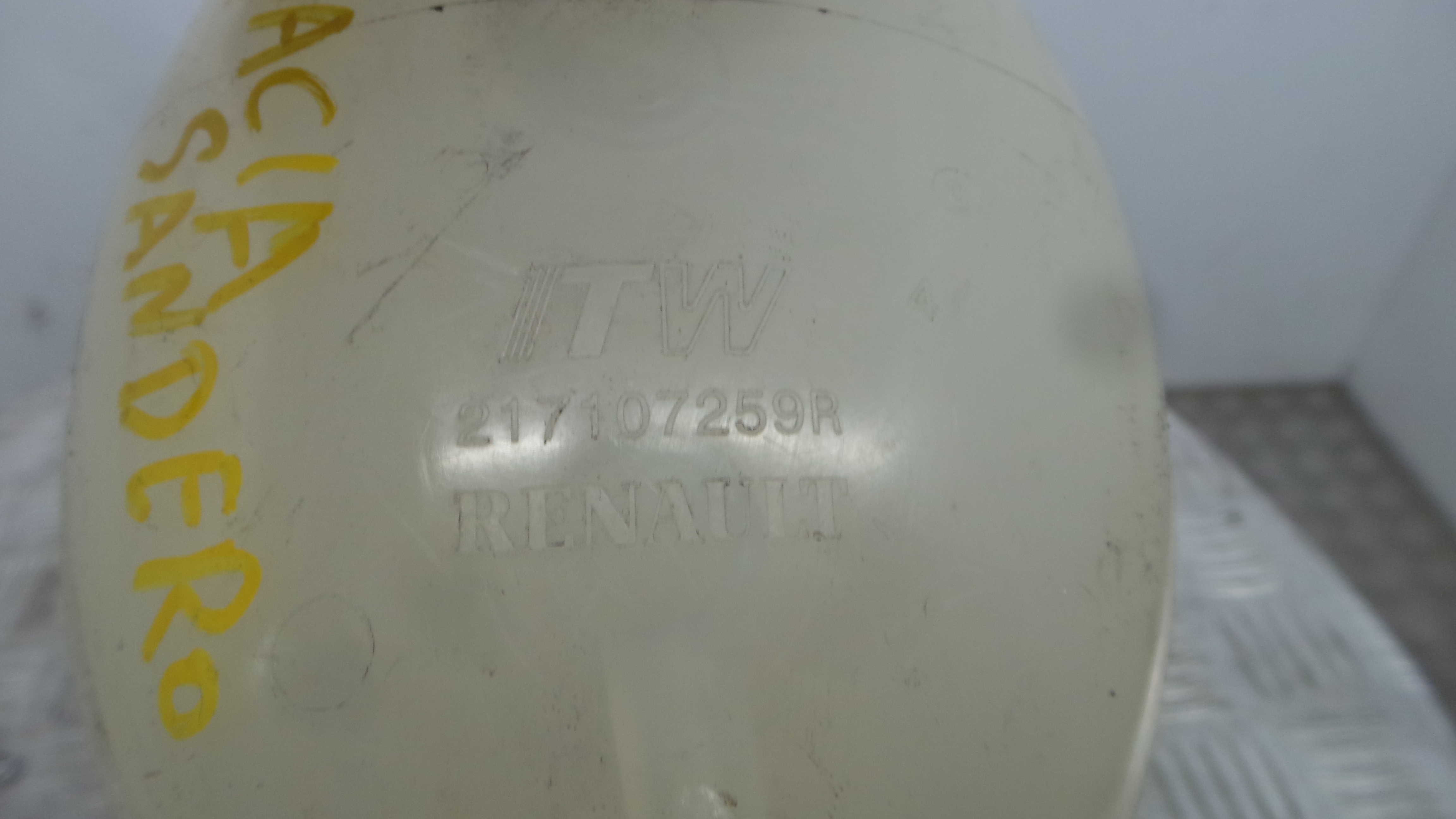 Depósito Água Radiador / Vazo de Expansao 217107259R - DACIA SANDERO II-38319712