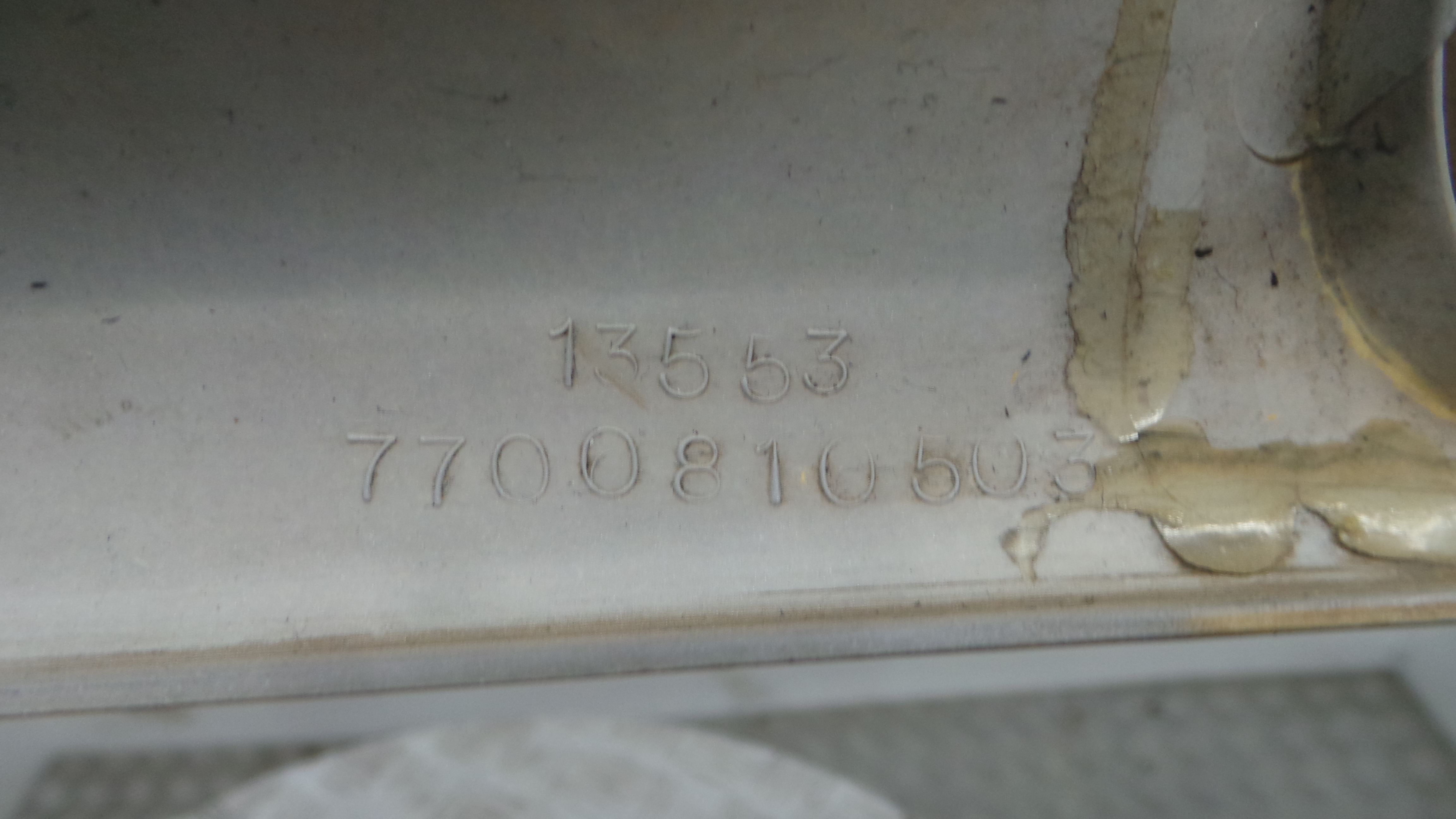 Grelha da Frente 7700810503 - RENAULT 19 I (B/C53_), 19   (B/C53_)-38322267