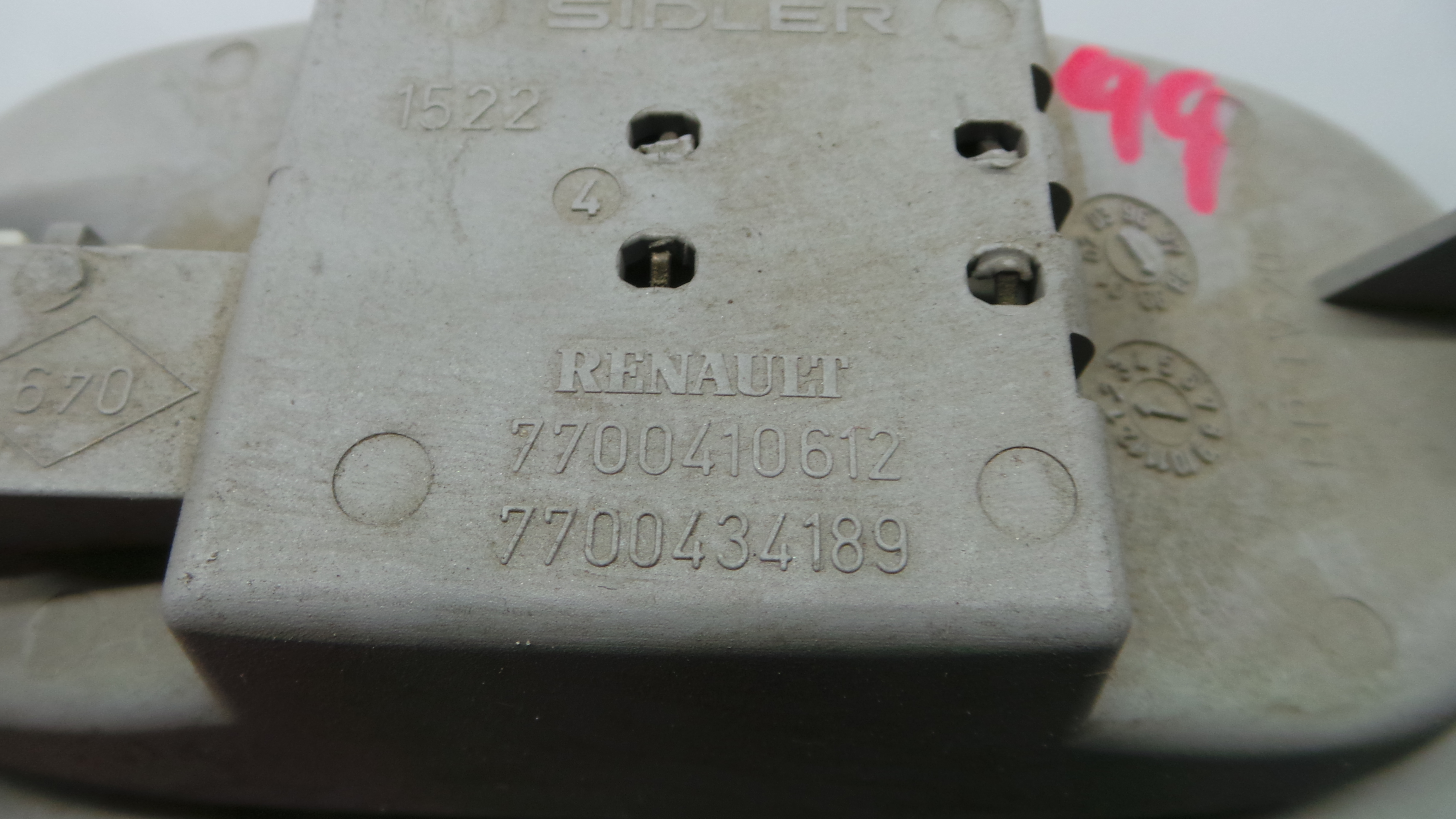 Plafonier Teto 7700410612 - RENAULT CLIO II (BB_, CB_), CLIO Mk II (BB_, CB_)-38349022