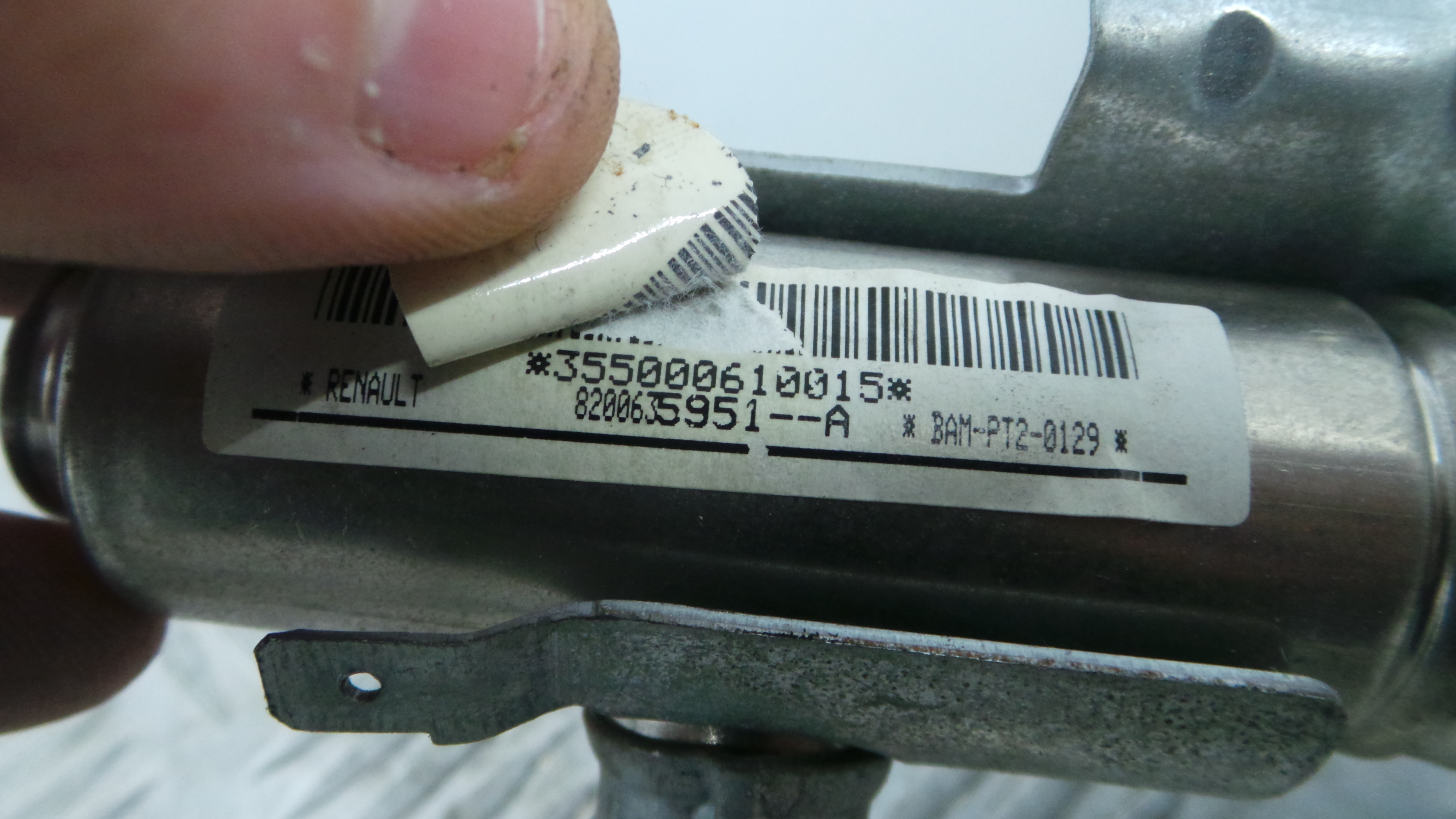 Airbags de Cortina Esq 8200635951 - RENAULT CLIO III (BR0/1, CR0/1)-38349248