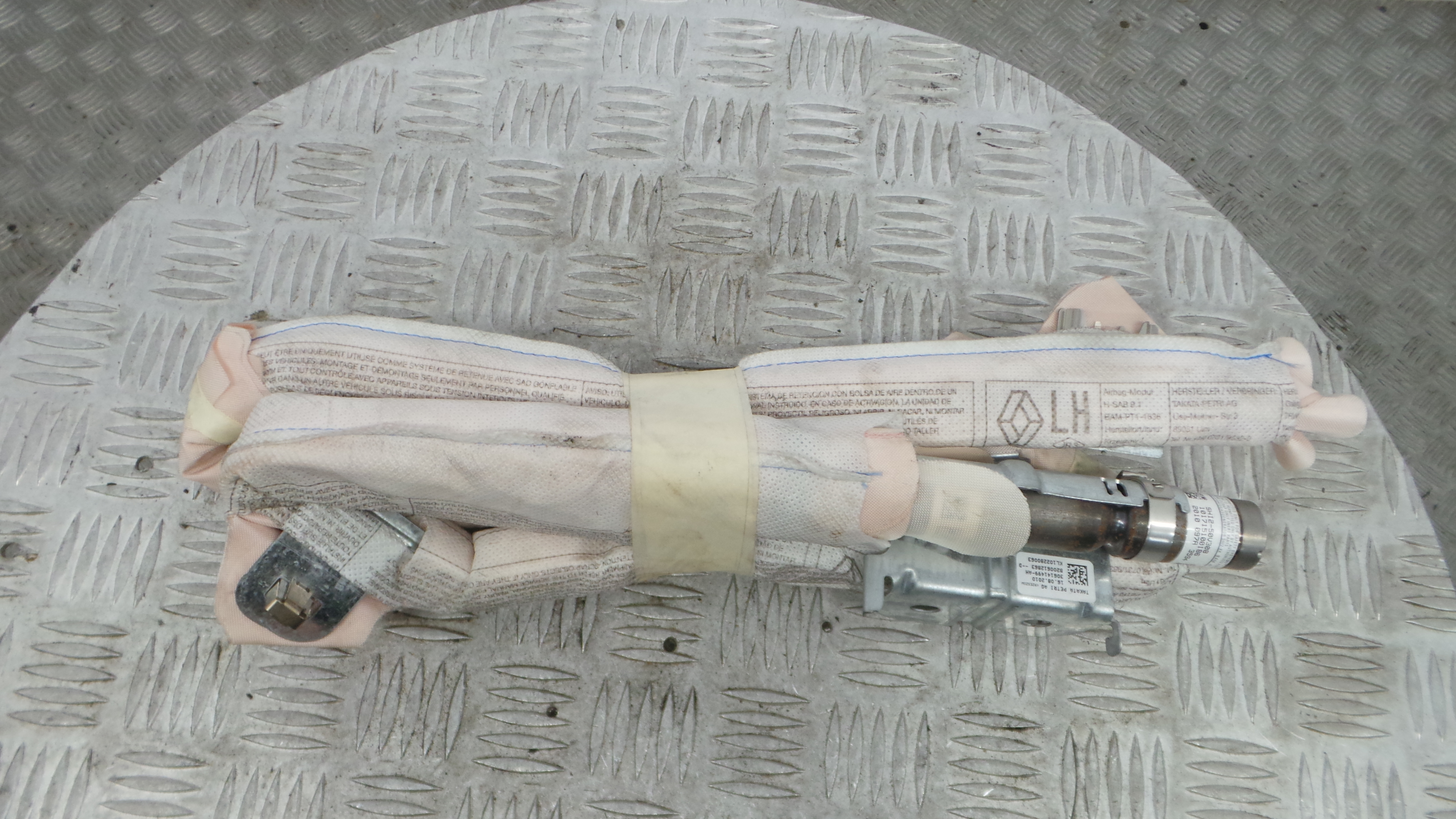 Airbags de Cortina Esq 8200612863 - RENAULT CLIO III Grandtour (KR0/1_), CLIO III Sportour (KR0/1_)-38349265