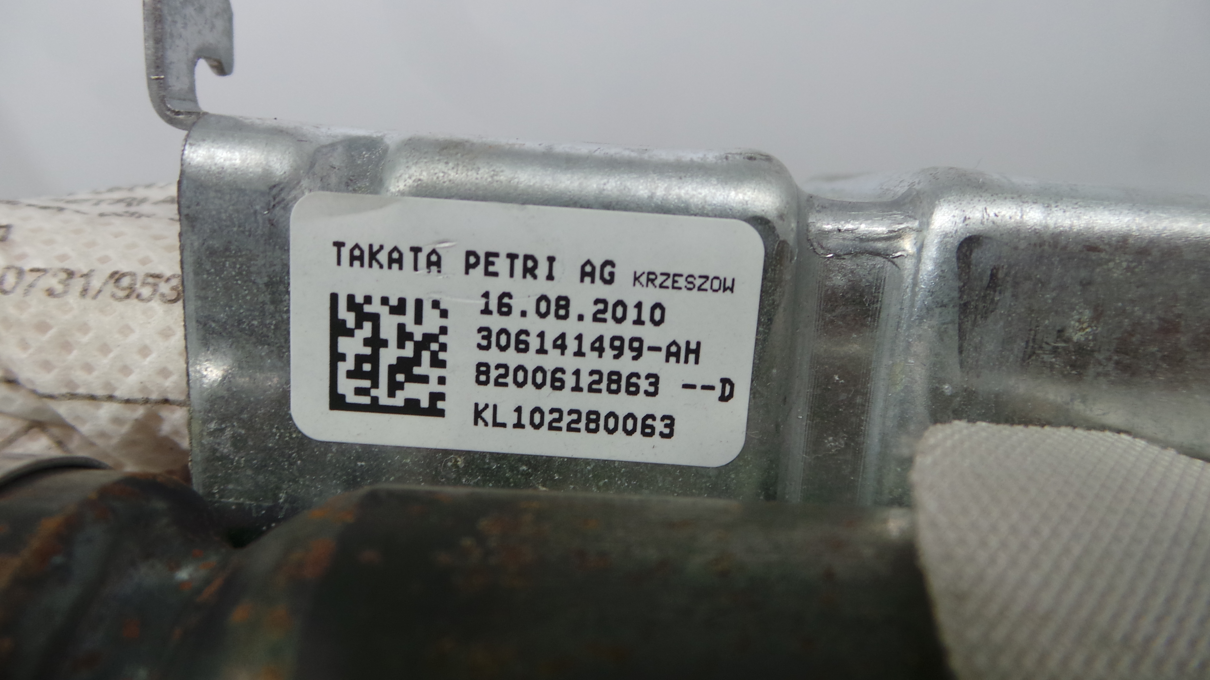 Airbags de Cortina Esq 8200612863 - RENAULT CLIO III Grandtour (KR0/1_), CLIO III Sportour (KR0/1_)-38349265