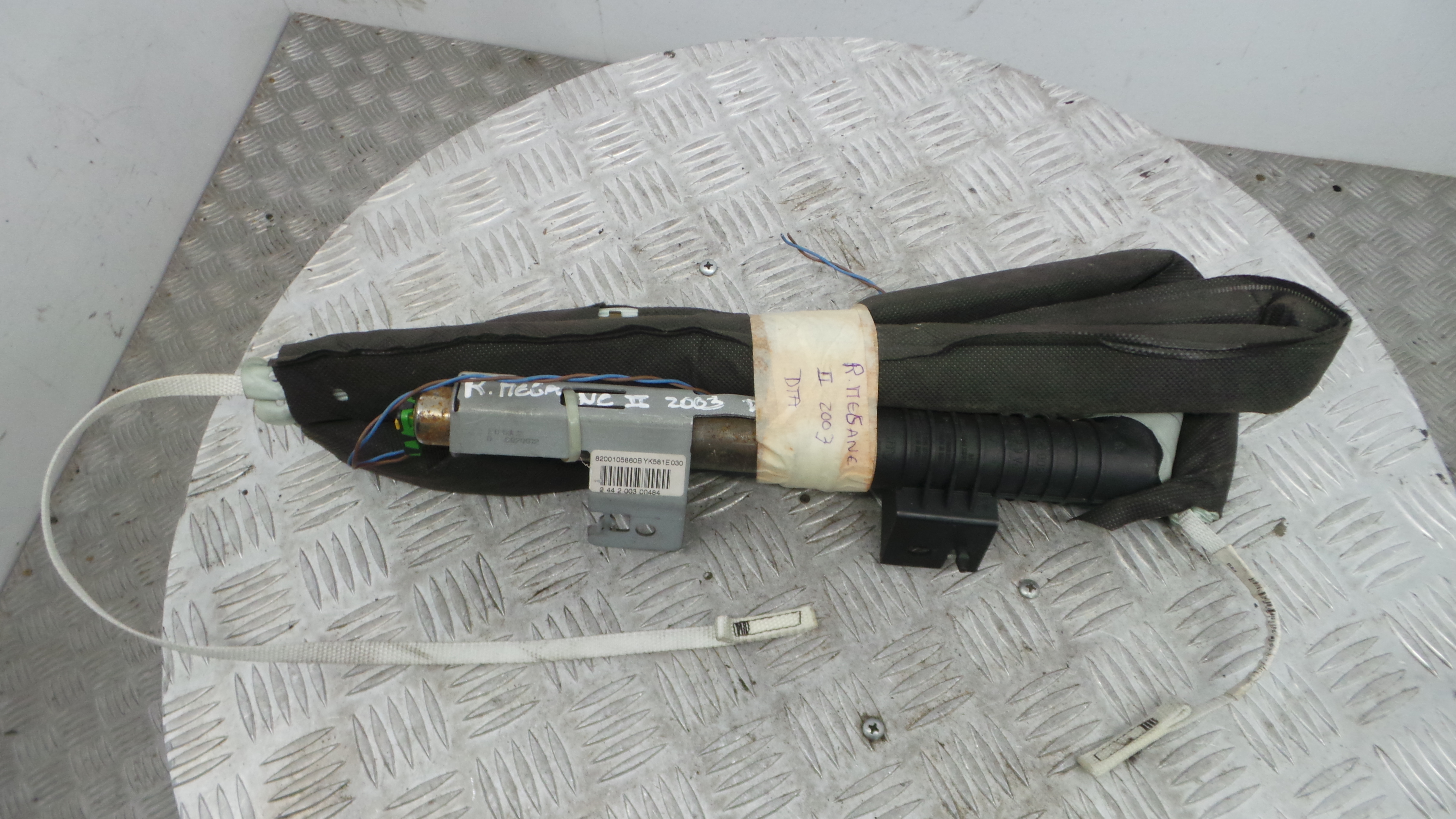 Airbags de Cortina Dto 8200105860B - RENAULT MEGANE II (BM0/1_, CM0/1_)-38349271