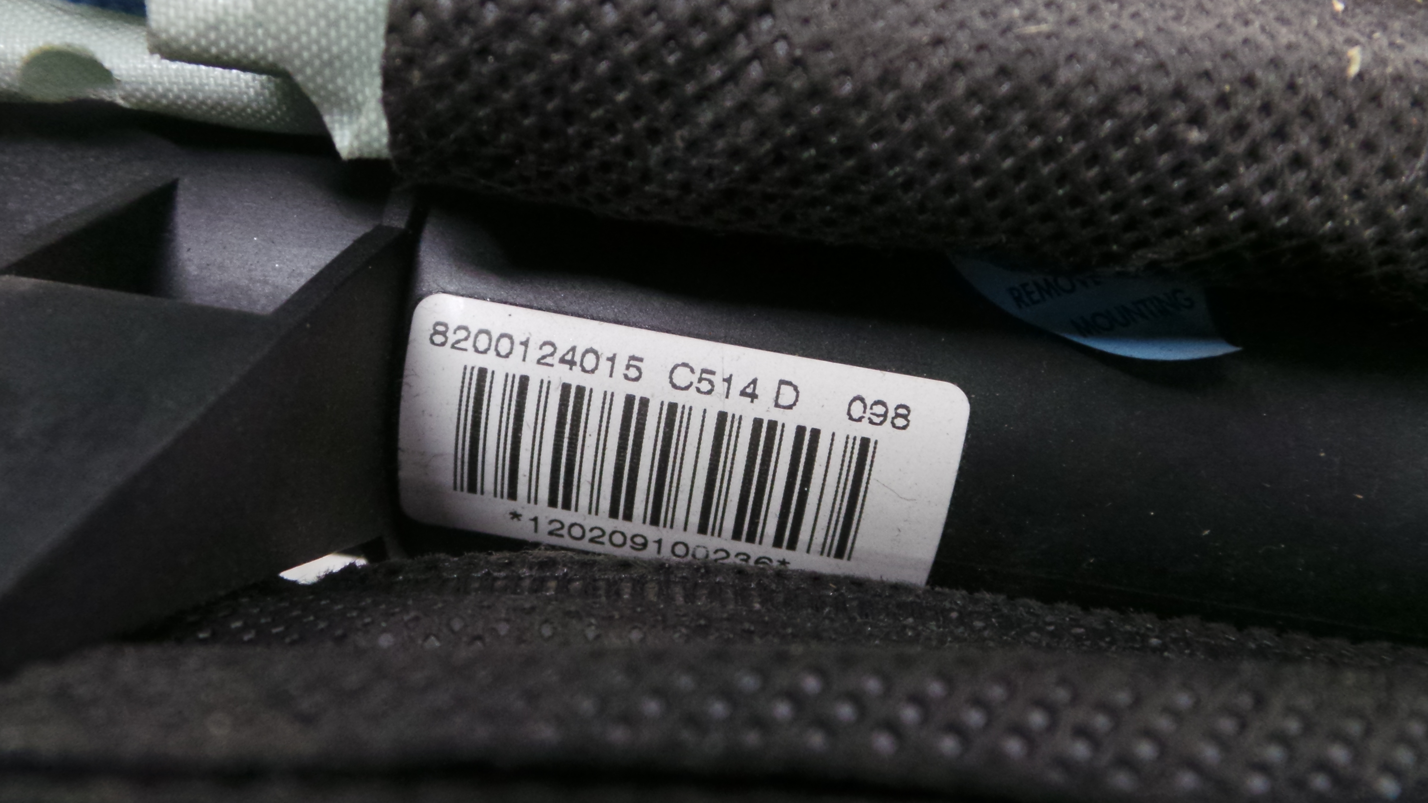 Airbags de Cortina Dto 8200124015 - RENAULT LAGUNA II (BG0/1_)-38349285