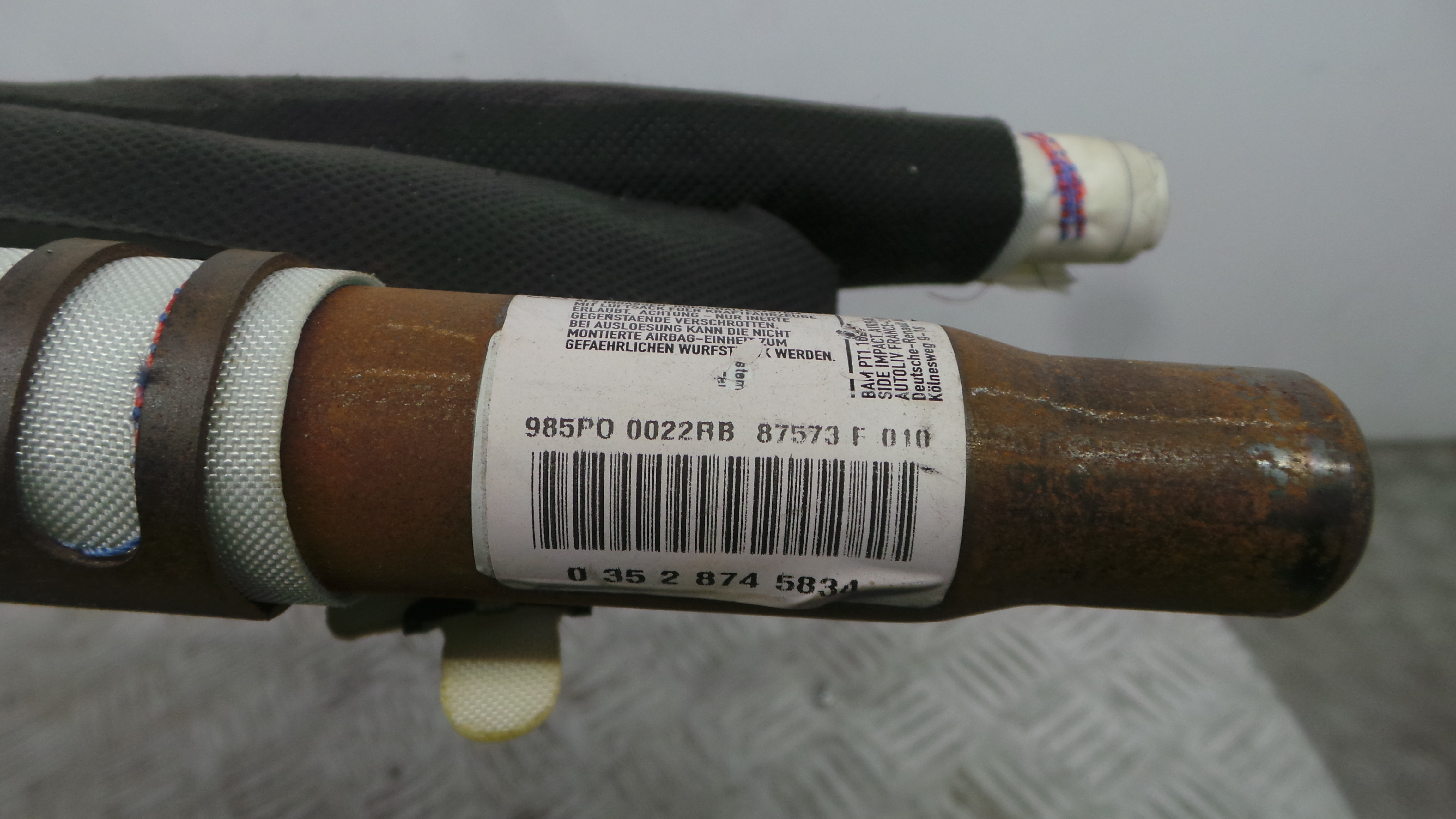 Airbags de Cortina Dto 985P00022RB - RENAULT MEGANE III Hatchback (BZ0/1_, B3_)-38349288