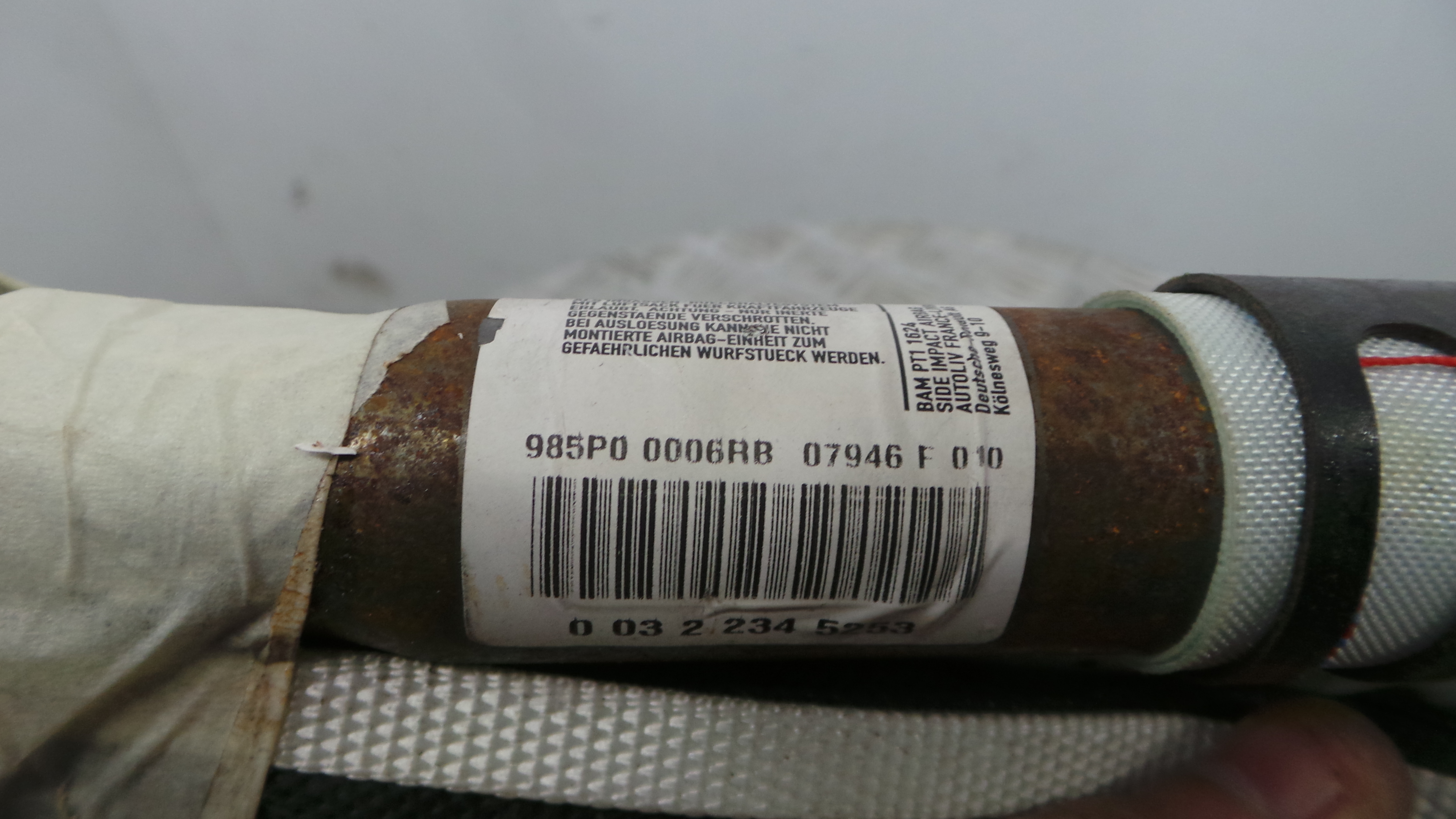 Airbags de Cortina Esq 985P00006RB - RENAULT MEGANE III Hatchback (BZ0/1_, B3_)-38349293