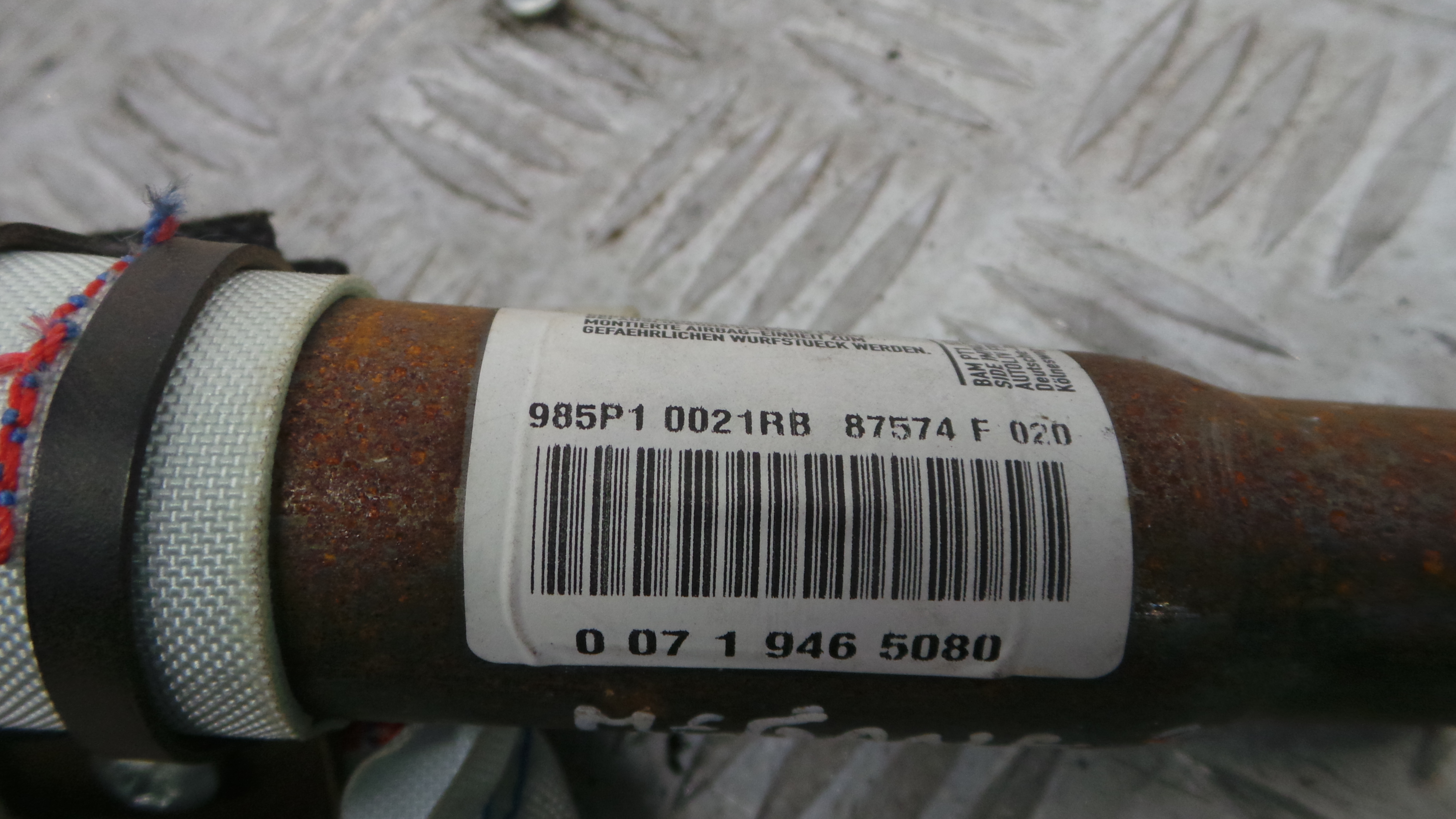 Airbags de Cortina Esq 985P10021RB - RENAULT MEGANE III Grandtour (KZ0/1)-38349304