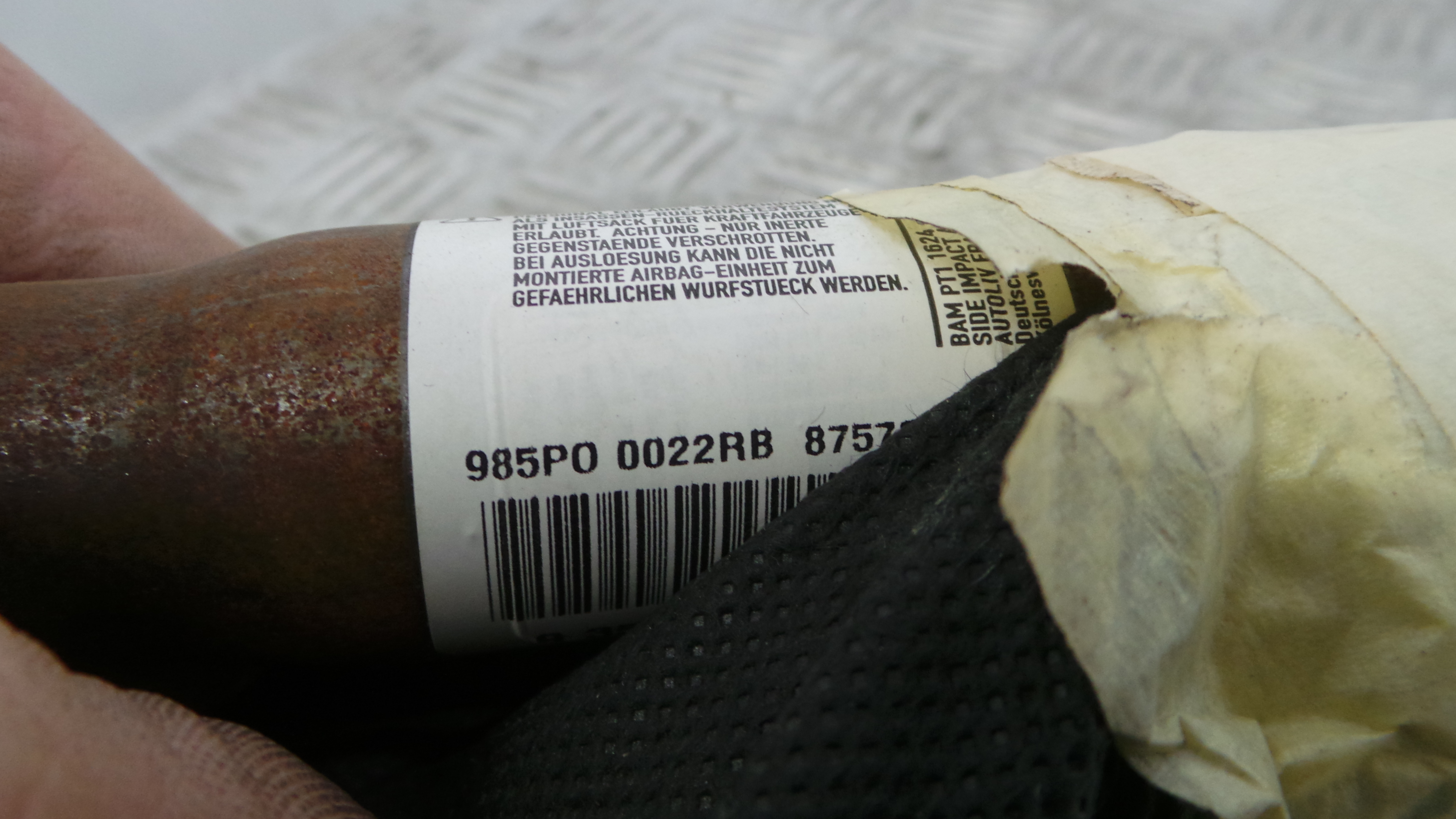 Airbags de Cortina Dto 985P00022RB - RENAULT MEGANE III Hatchback (BZ0/1_, B3_)-38349319