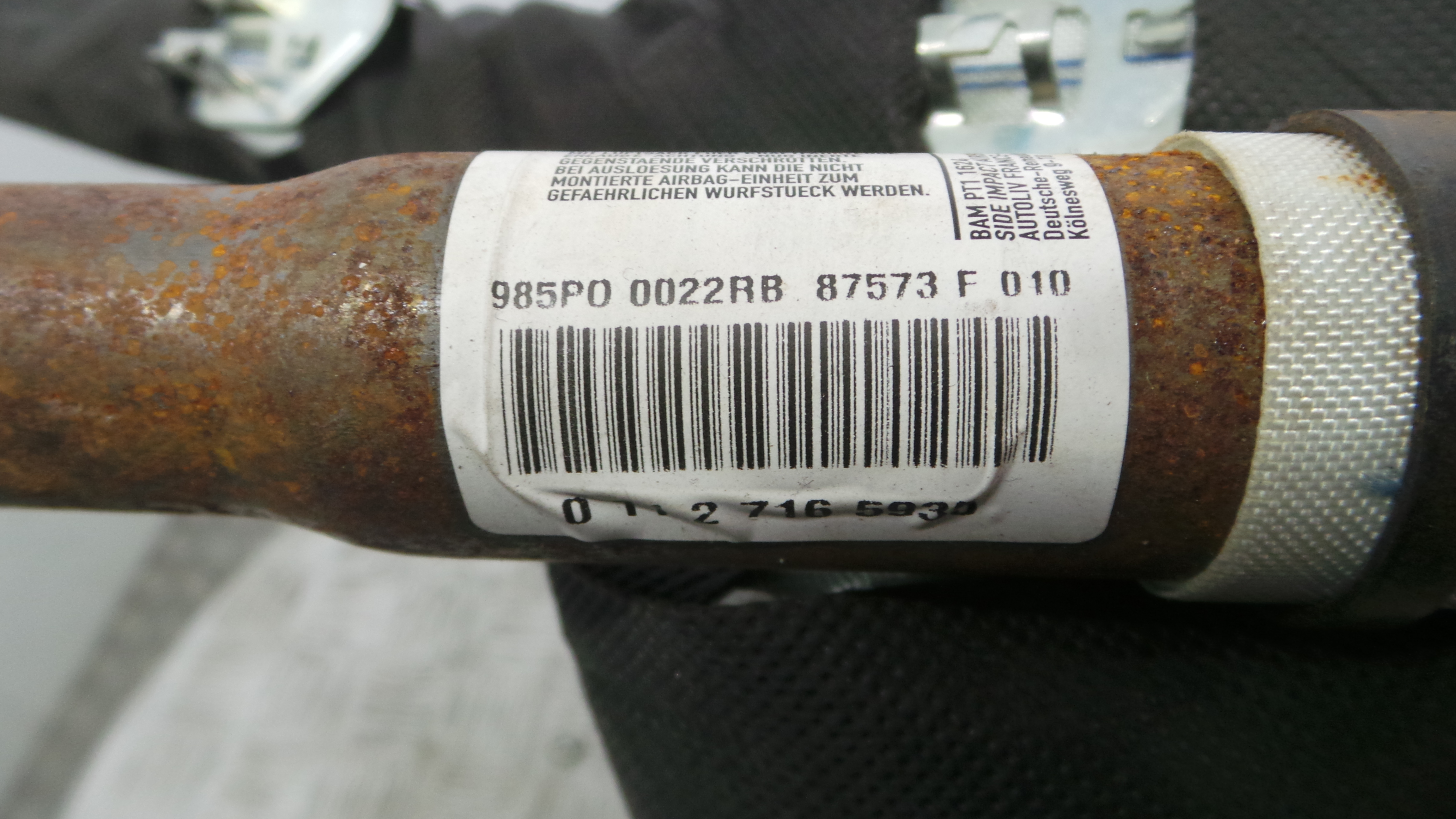 Airbags de Cortina Dto 985P00022RB - RENAULT MEGANE III Hatchback (BZ0/1_, B3_)-38349323