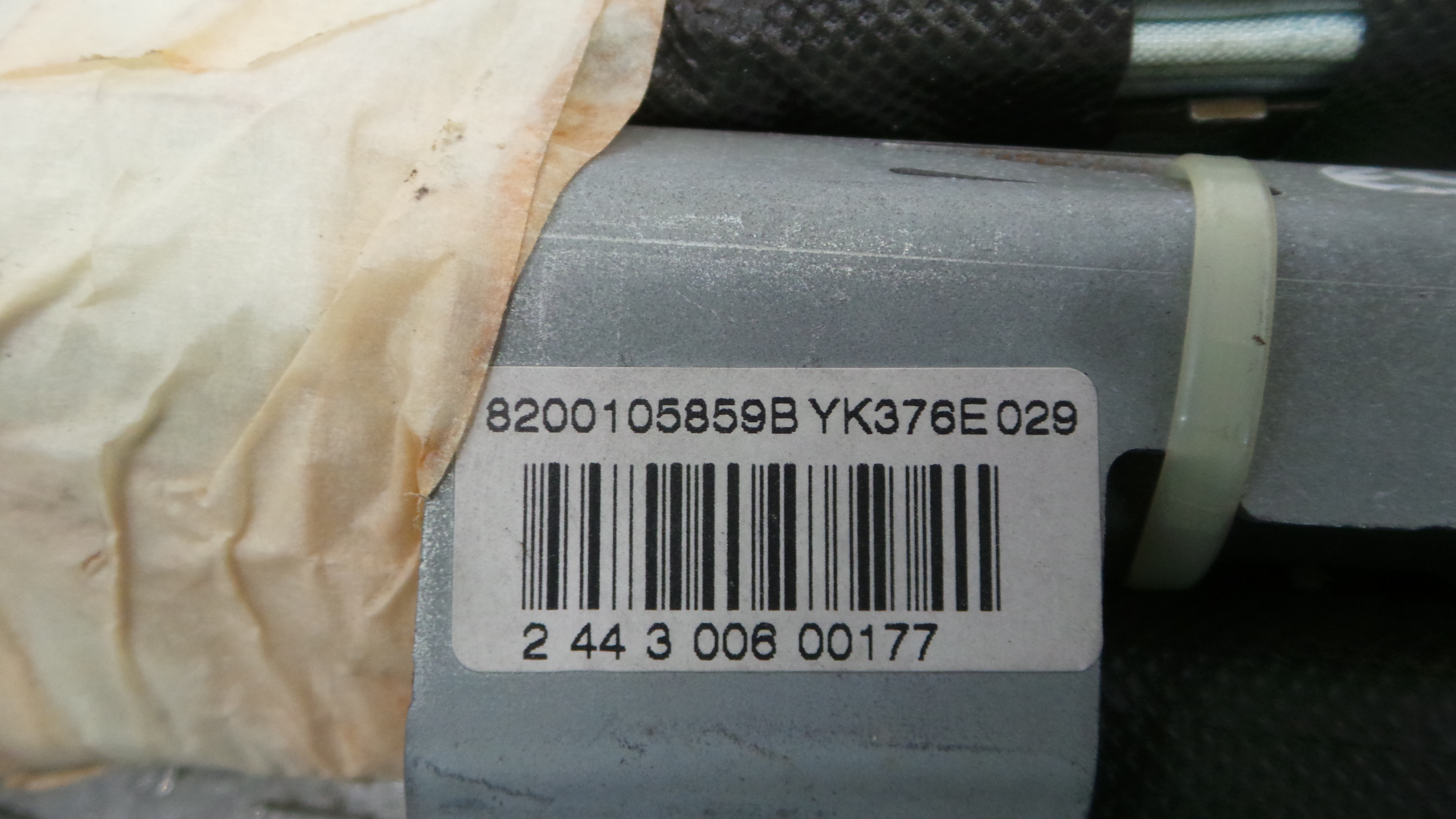 Airbags de Cortina Esq 8200105859 - RENAULT MEGANE II (BM0/1_, CM0/1_)-38349326