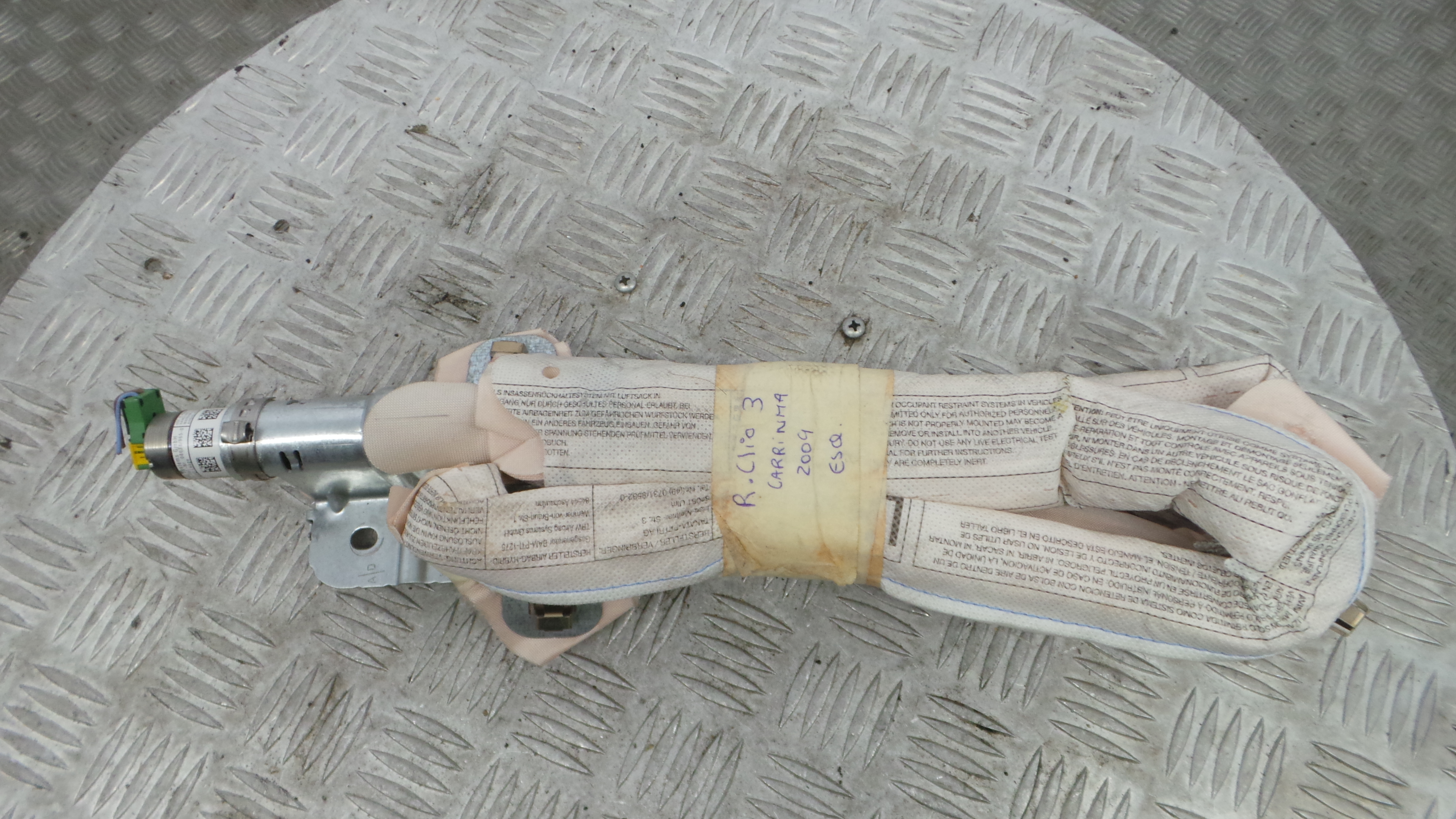 Airbags de Cortina Esq 306141499 - RENAULT CLIO III Grandtour (KR0/1_), CLIO III Sportour (KR0/1_)-38349349