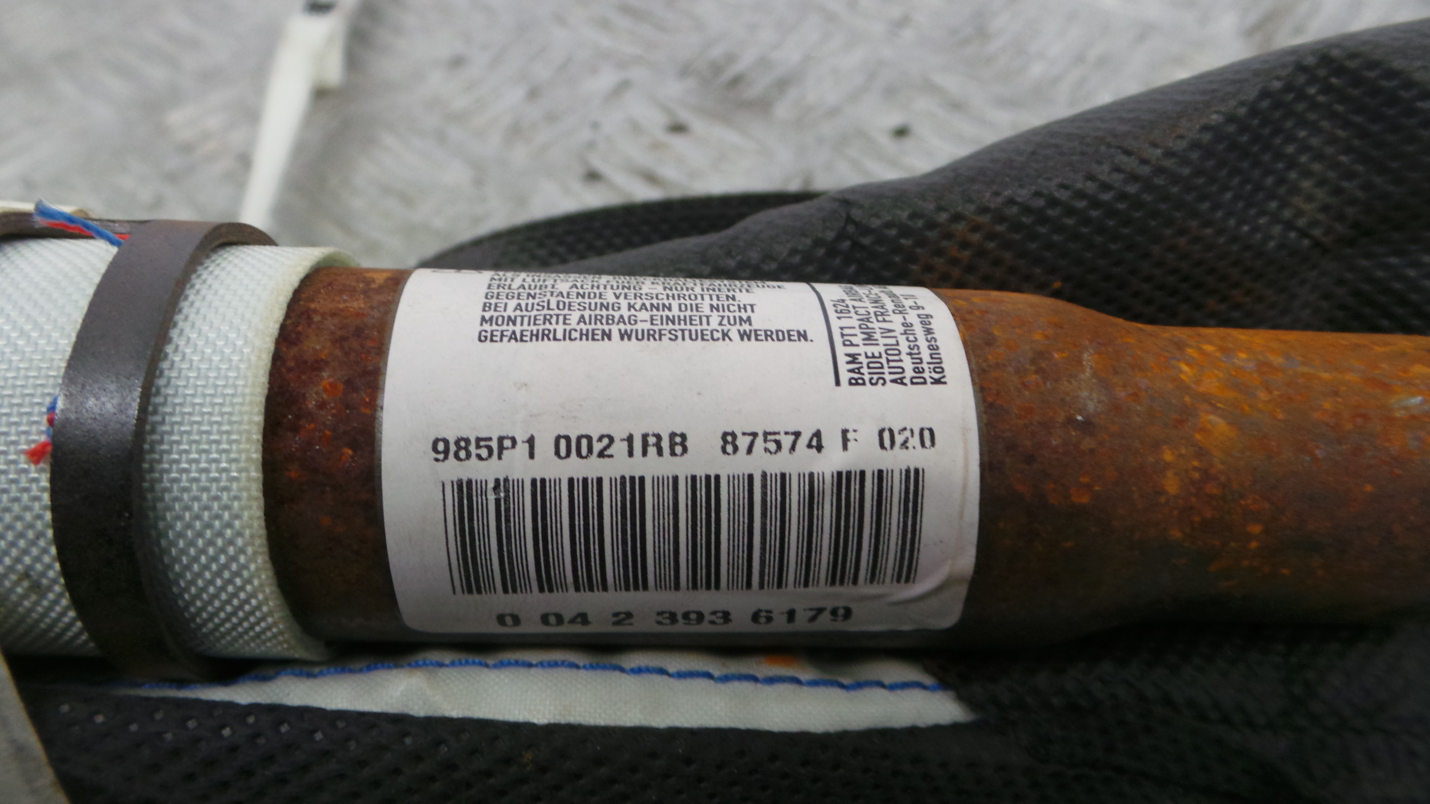 Airbags de Cortina Esq 985P10021RB - RENAULT MEGANE III Hatchback (BZ0/1_, B3_)-38349368