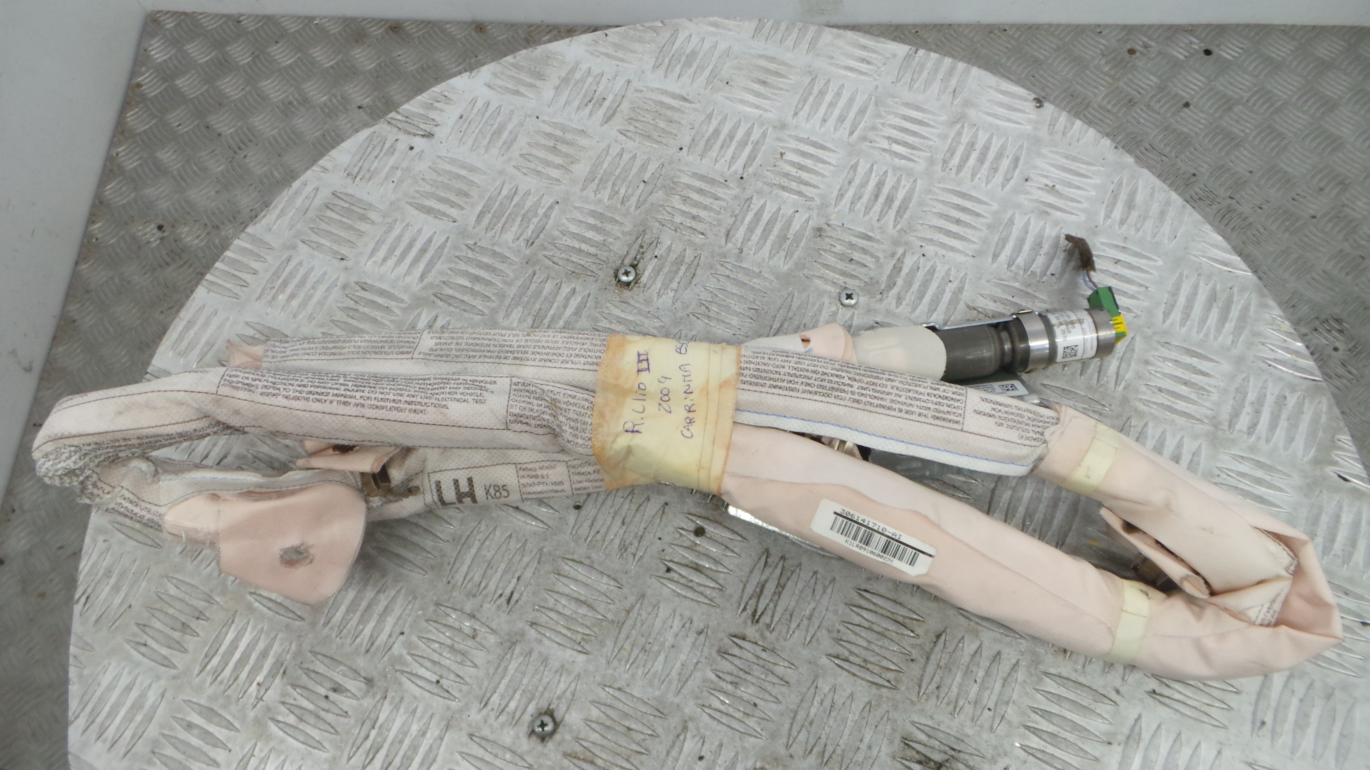 Airbags de Cortina Esq 306141499 - RENAULT CLIO III Grandtour (KR0/1_), CLIO III Sportour (KR0/1_)-38349381